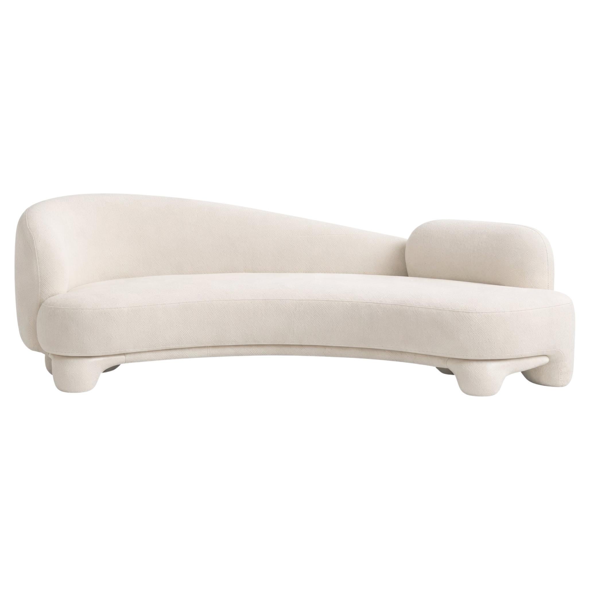 Arcora Sculptural Sofa-Limestone Edition