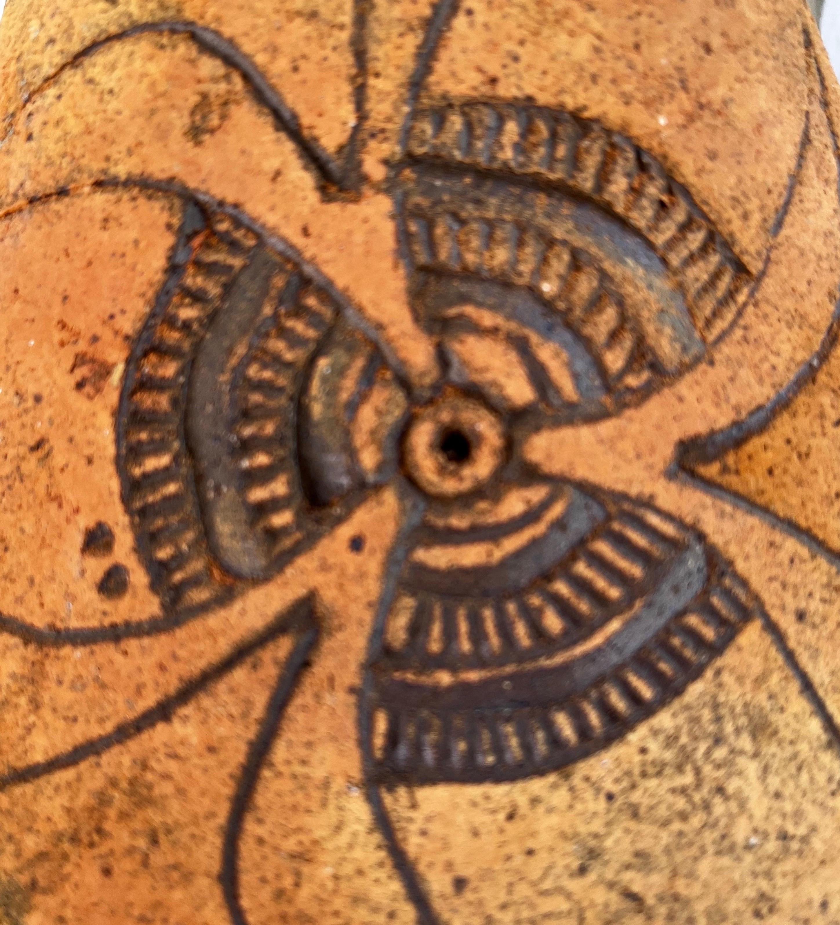 Cloche en terre cuite Arcosanti par Paolo Soleri  en vente 3