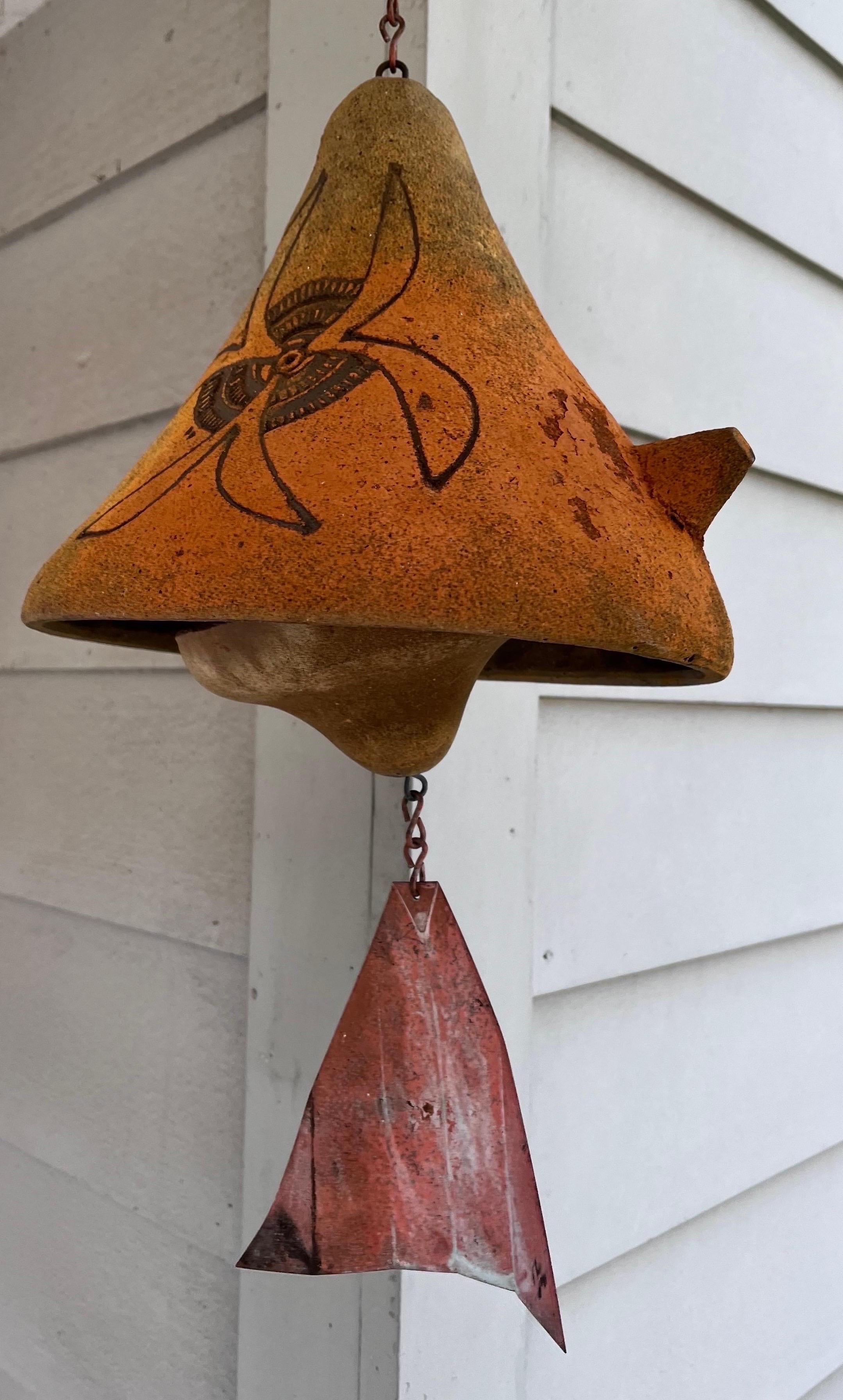 Arcosanti Clay Bell by Paolo Soleri  For Sale 8