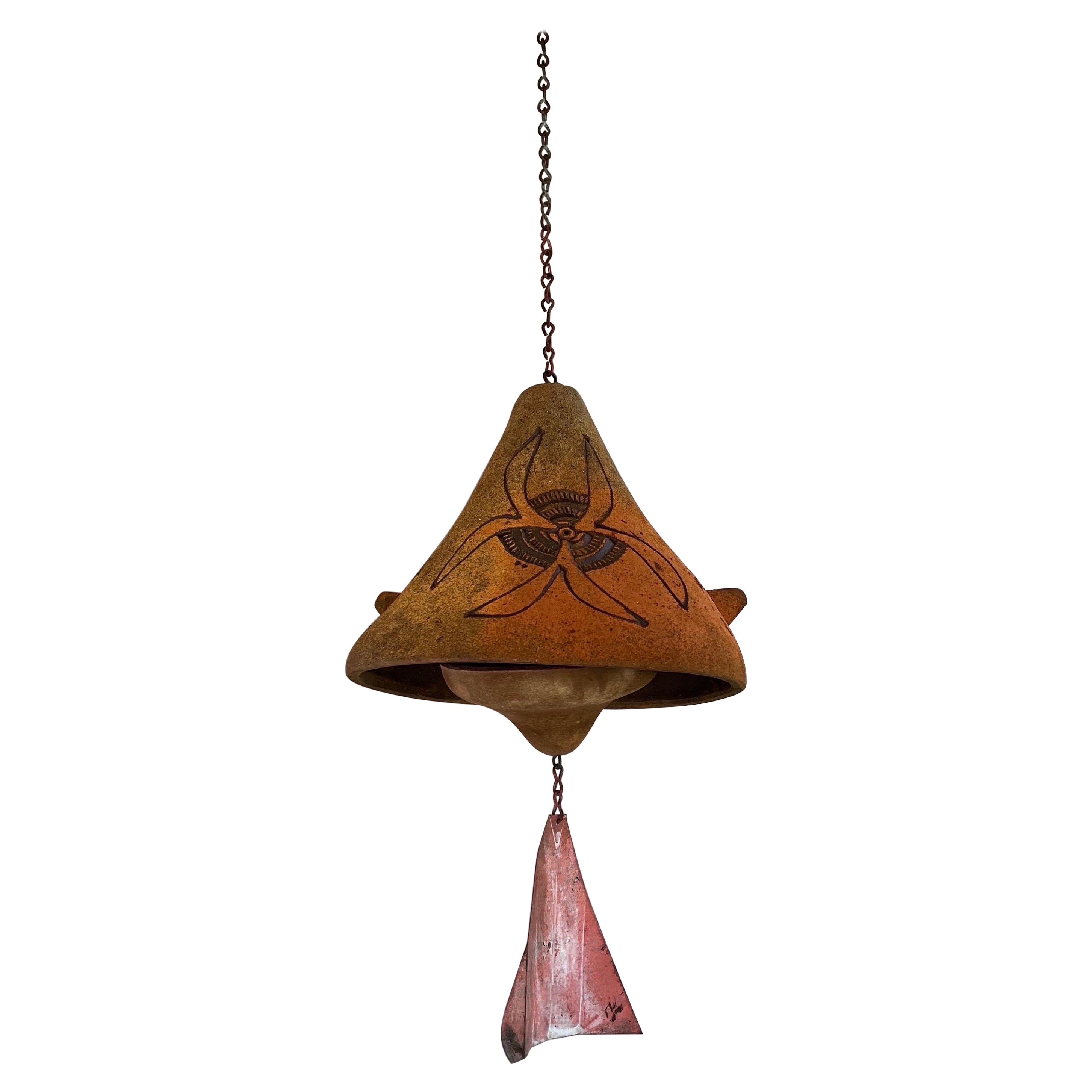 Arcosanti Clay Bell by Paolo Soleri