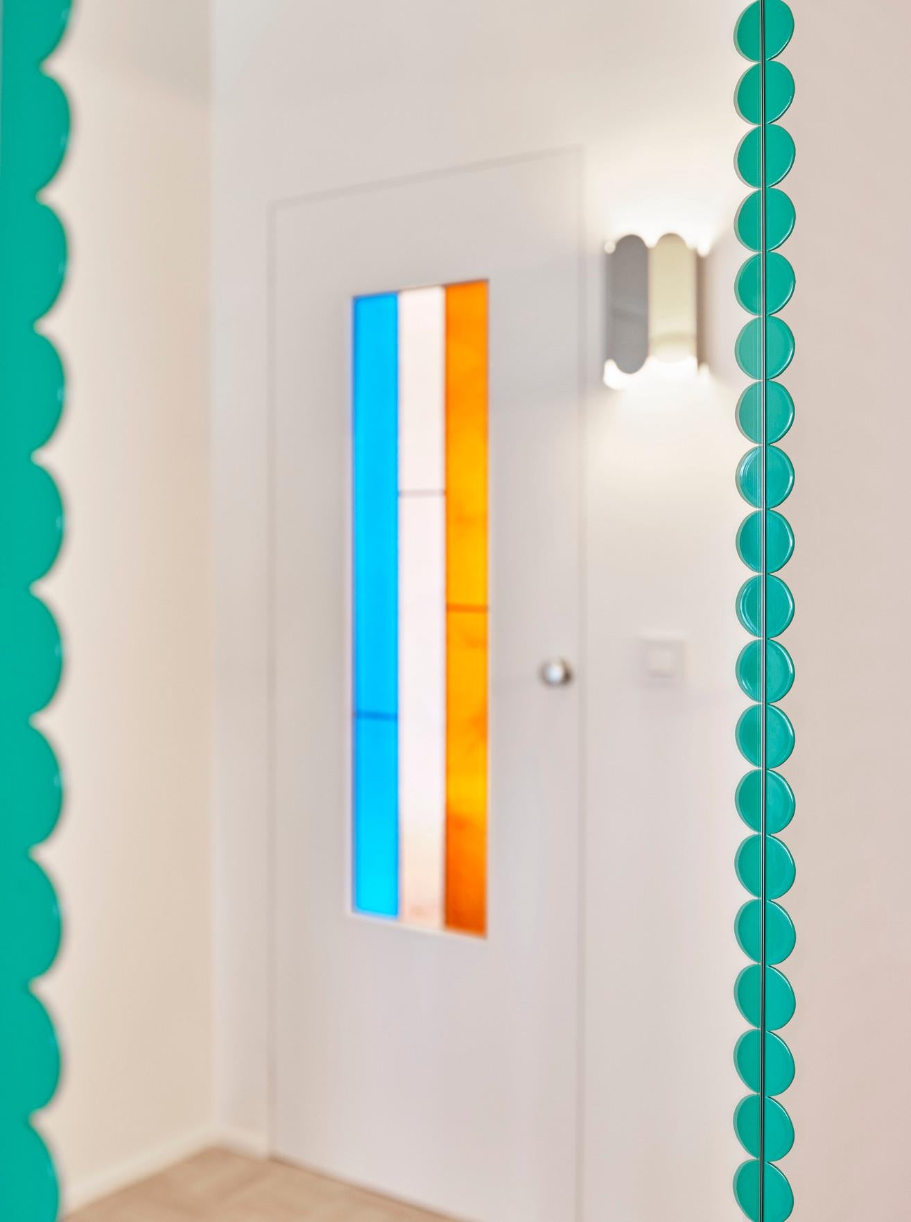 Danois Miroir rectangulaire M, vert de Muller Van Severen pour Hay en vente