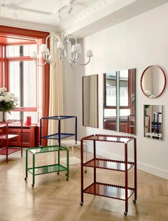 Espejo Arcos, Rectángulo S, Espejado by Muller Van Severen for Hay