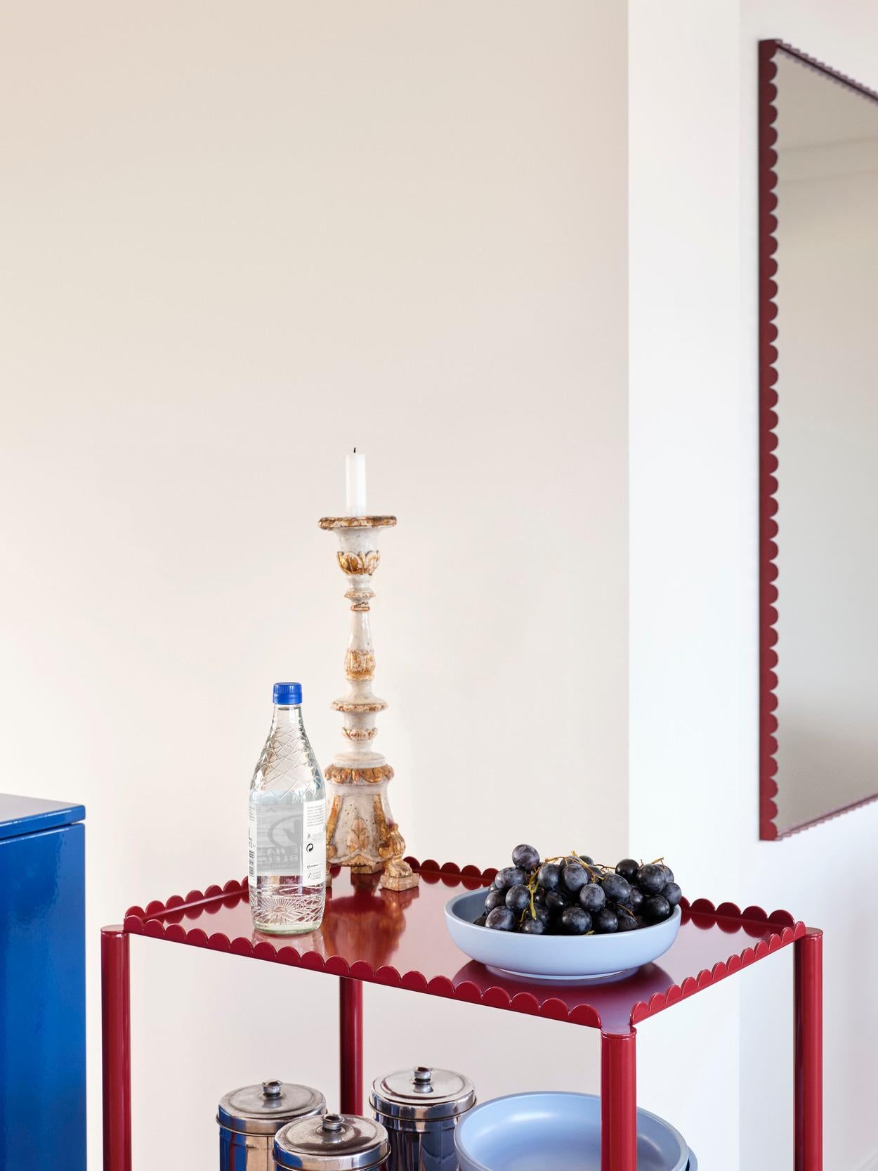 Arcs Trolley, High, in Auburn Red, by Muller Van Severen for Hay In New Condition For Sale In Dubai, AE