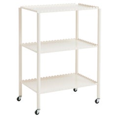 Arcs Trolley, High, in Eggshell color, by Muller Van Severen for Hay