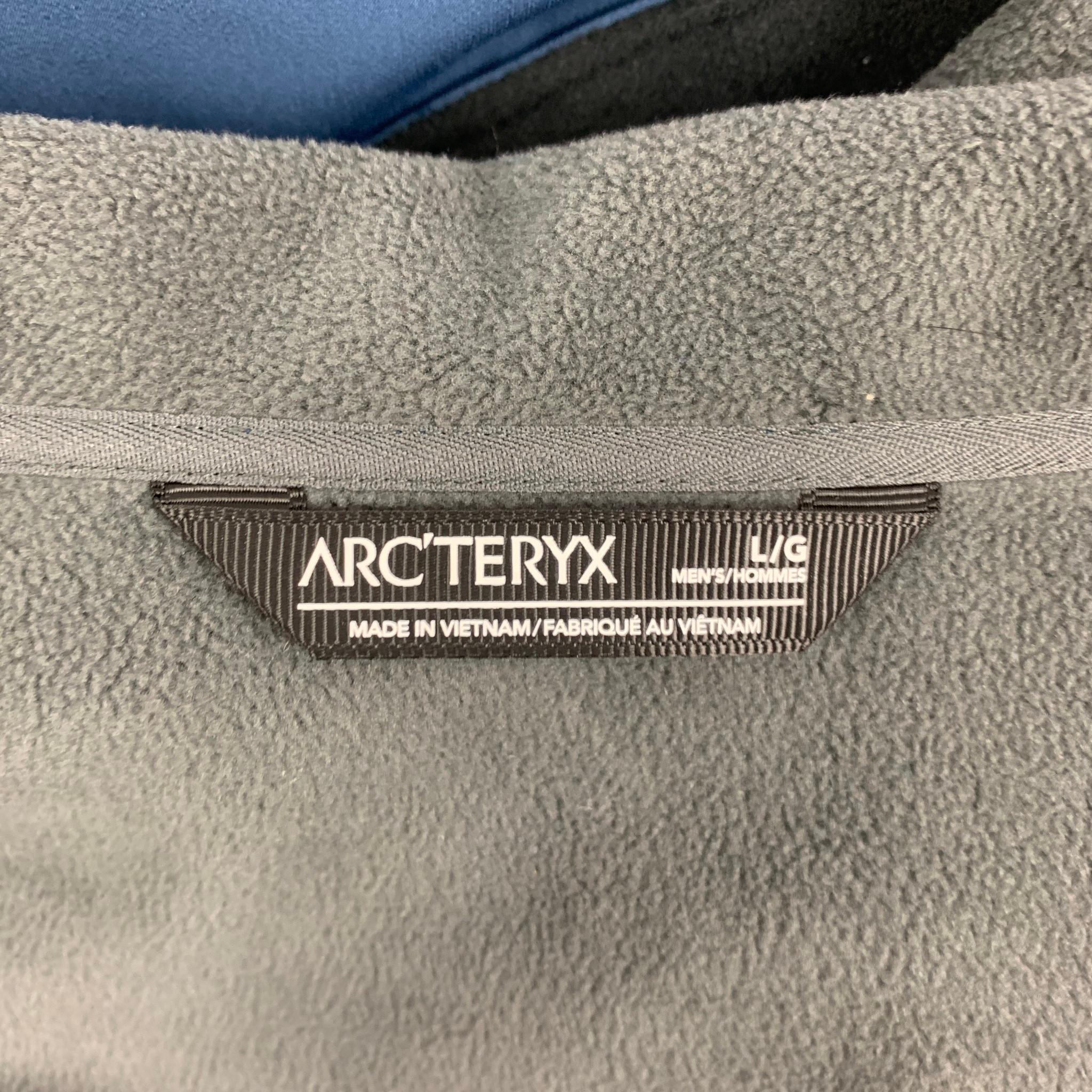 grey arcteryx jacket