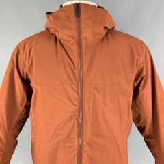 ARCTERYX Size M Brick Nylon Wind Stopper Hooded Jacket