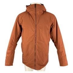 ARCTERYX Size M Brick Nylon Wind Stopper Hooded Jacket
