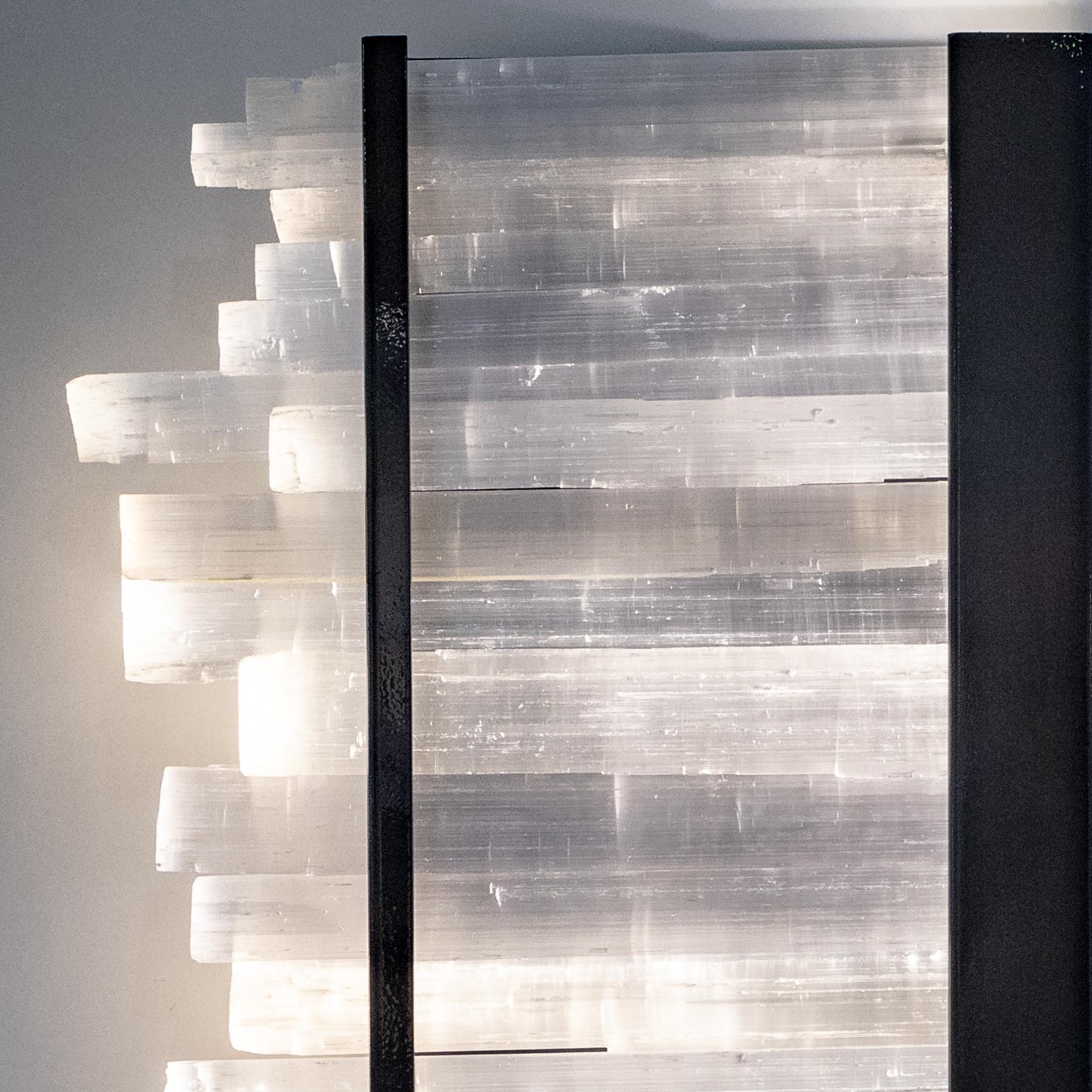 selenite wall art