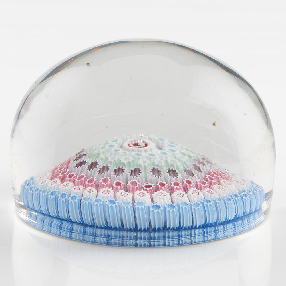 British Arculus Walsh Walsh Paperweight Old English Millefiori For Sale