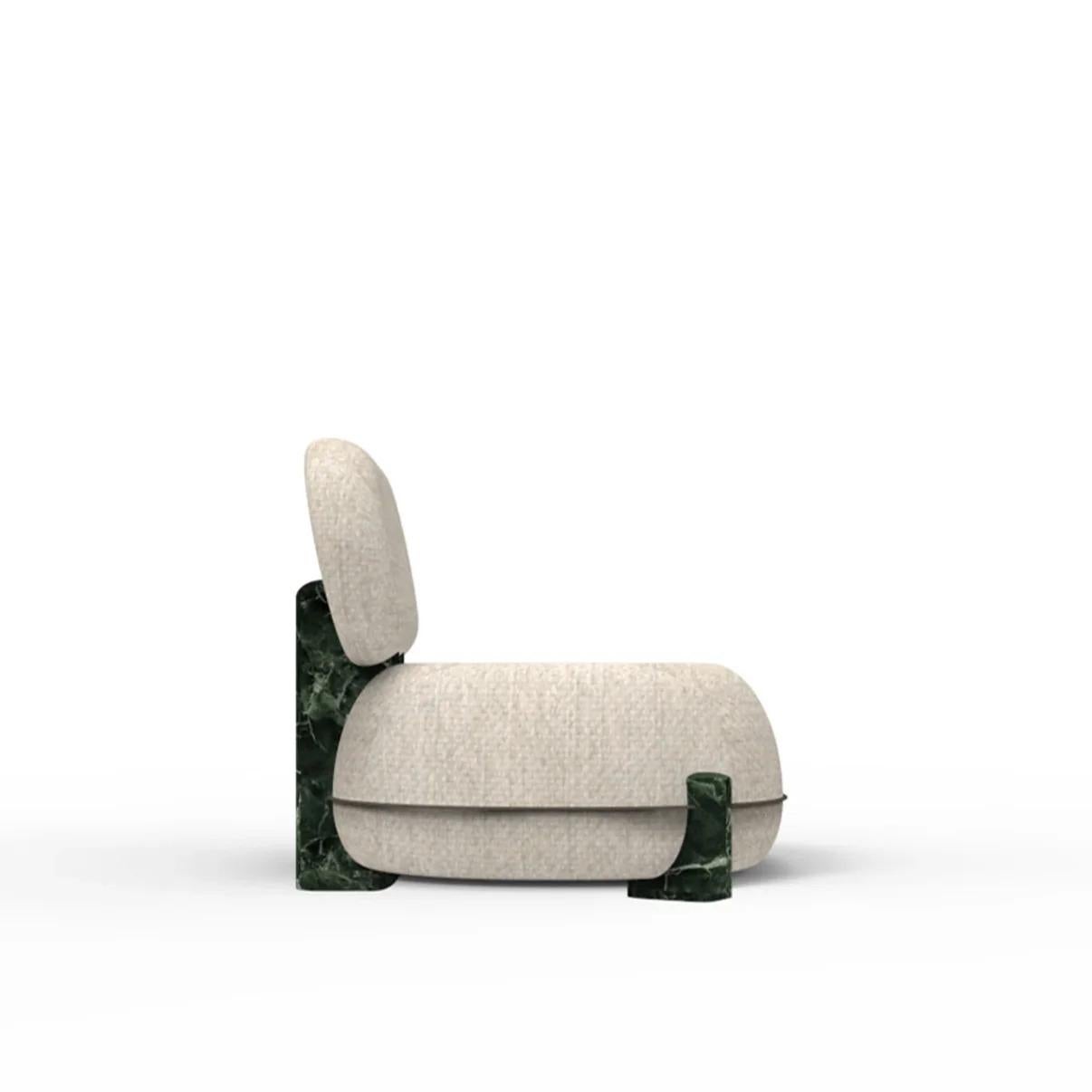 Hand-Crafted Arcus Accent Chair For Sale