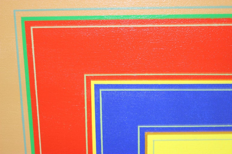 Arcylic on Board Painting by Madeline Weiss For Sale at 1stDibs