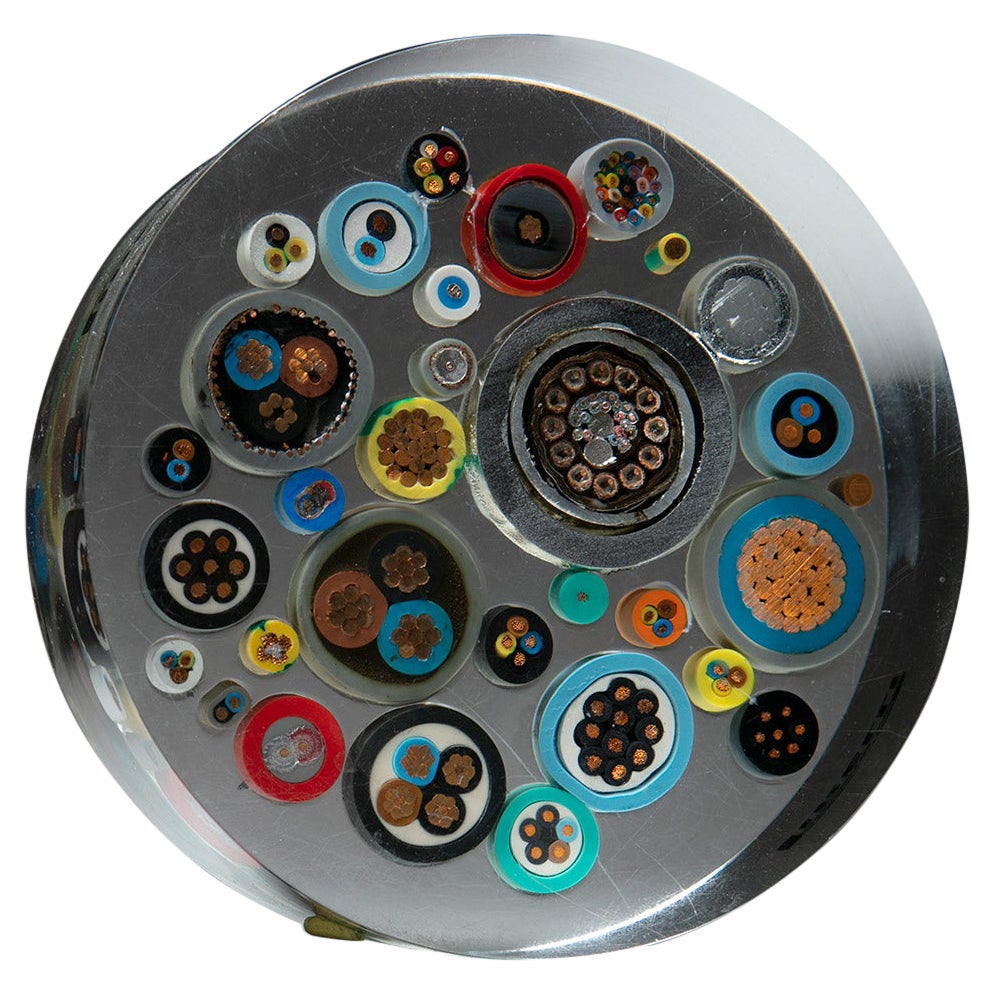 Arcylic Sculpture attributed to Alan Fletcher for Pirelli, Italy, 1970s For Sale