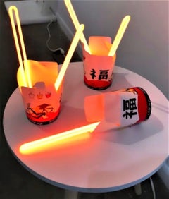Used Noodle Neon Table