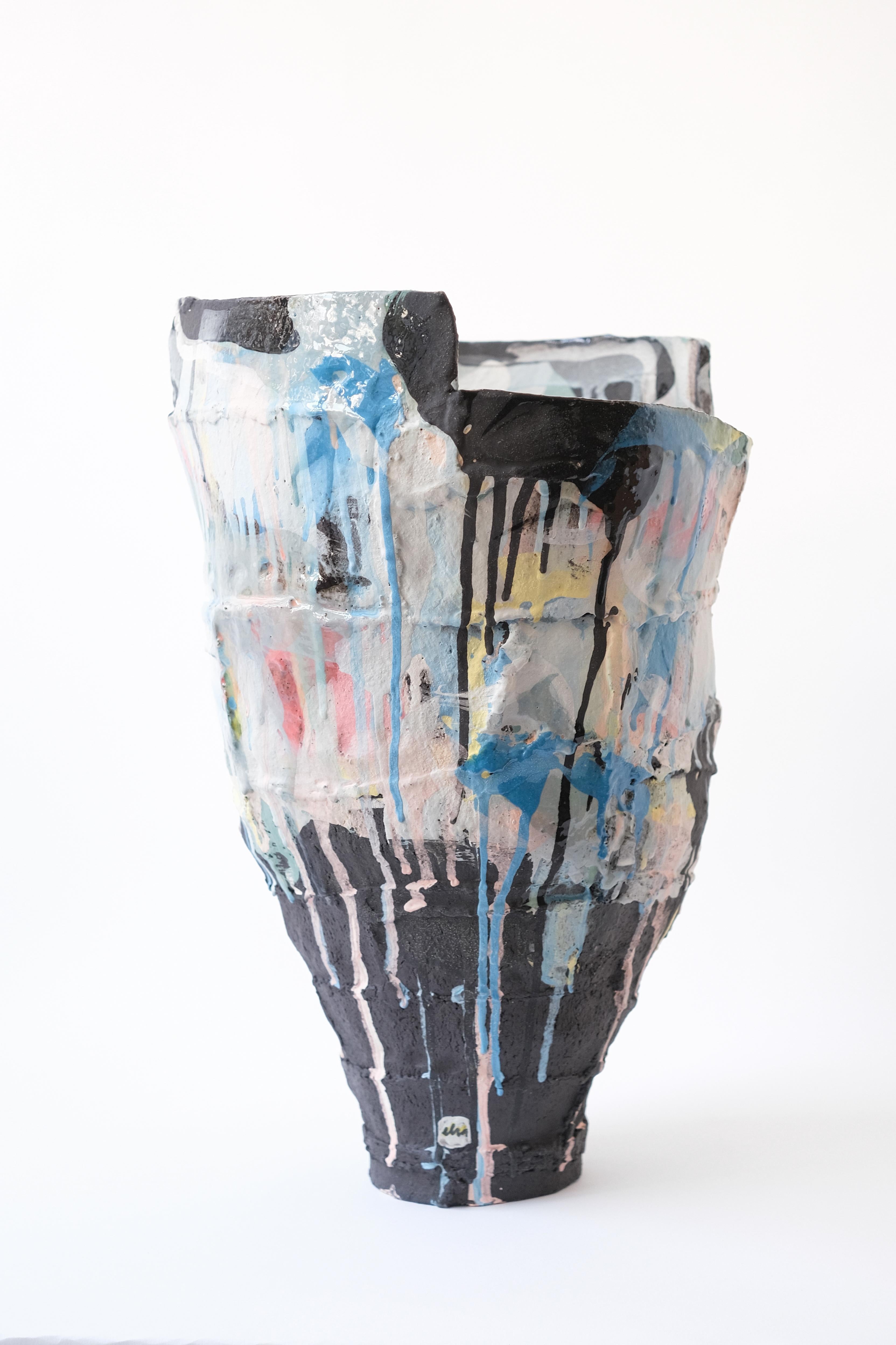 Ardea Cinerea-Vase von Elke Sada (Postmoderne) im Angebot