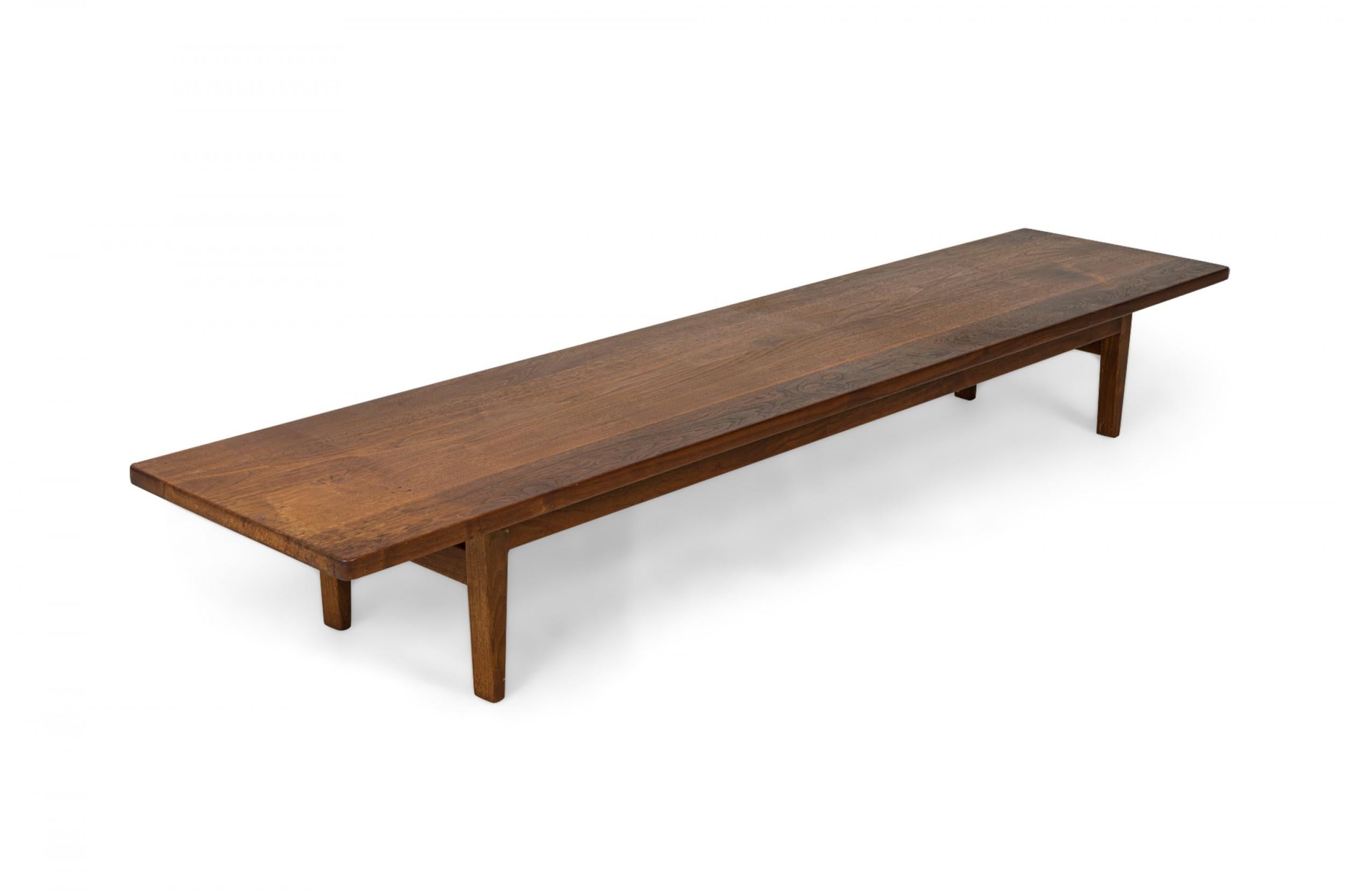 low wooden table