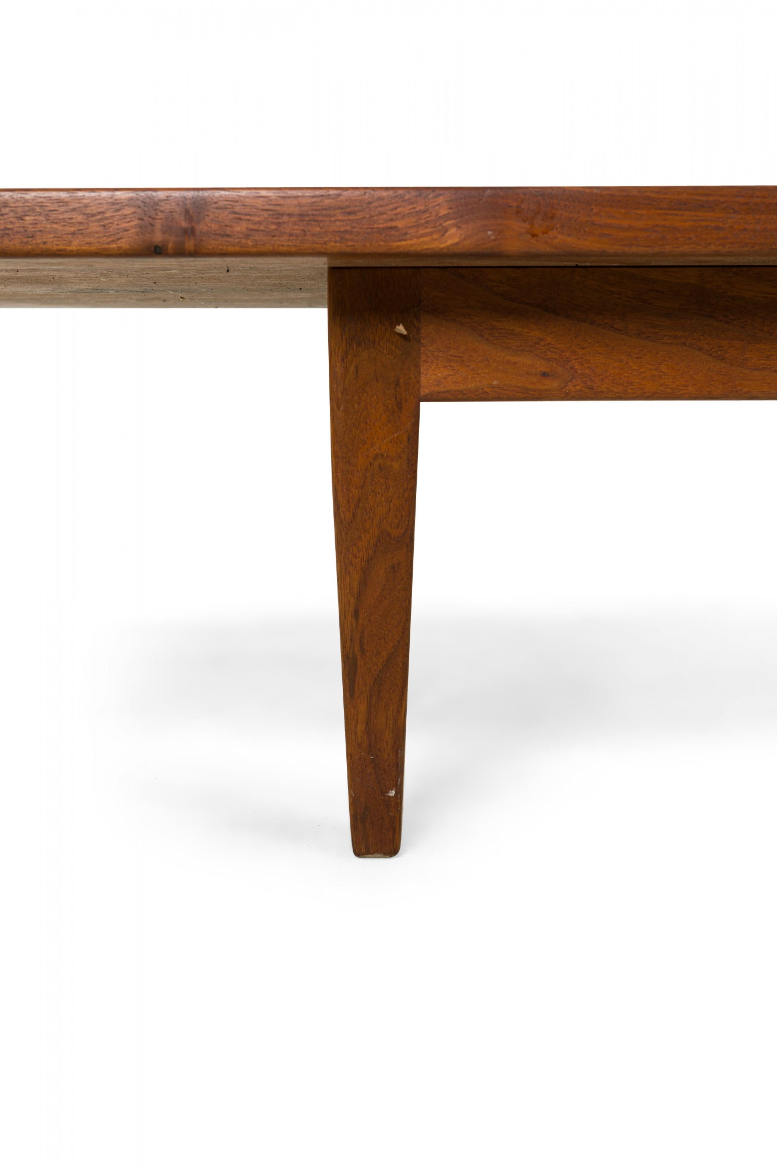 20th Century Arden Riddle American Mid-Century Wooden Low Table For Sale