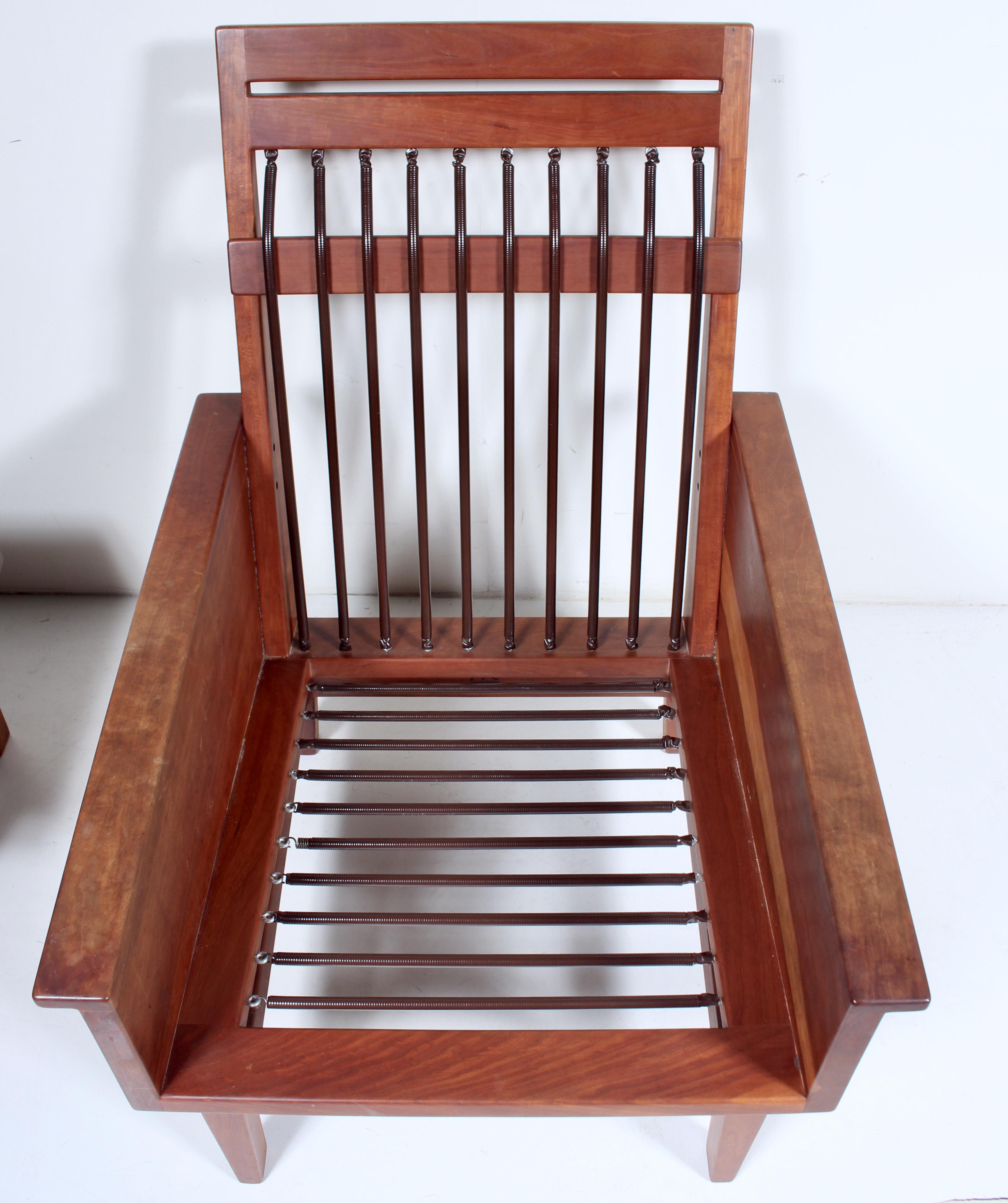 Ensemble chaise longue et pouf à dossier haut et coussiné Arden Riddle, 1969 en vente 7