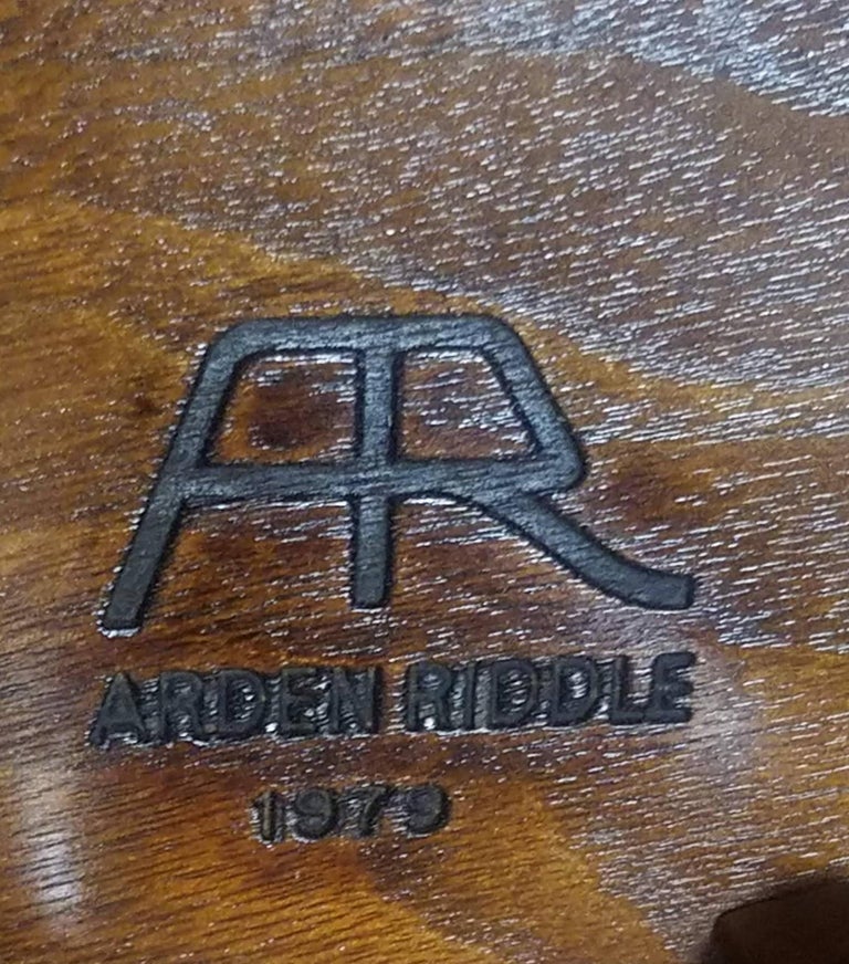 Arden Riddle Lounge Chair and Ottoman Studio Craft, 1979 For Sale at ...