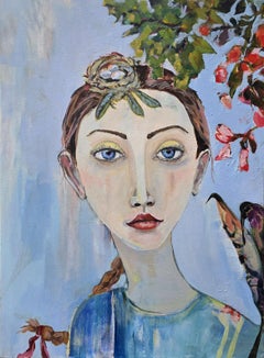 In The Company of Birds, Original Painting