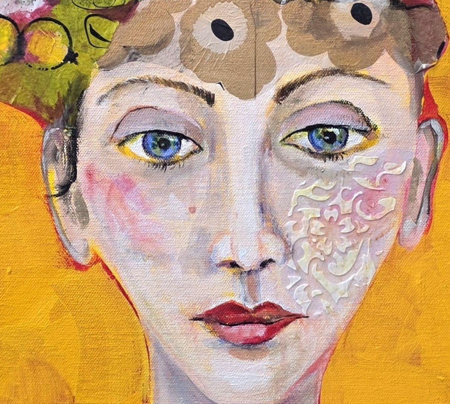 Der Narr, Originalgemälde im Angebot 1