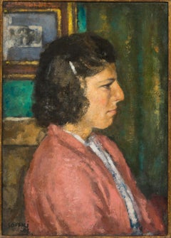 Lidia, Ardengo Soffici, 1941 (20th Century Portrait of a Woman)