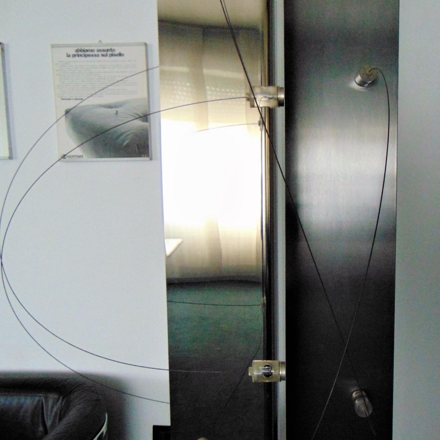 ARDITI BT4 1972 Lámpara Radical, Acabado en Acero Original, Luces Móviles en venta 8