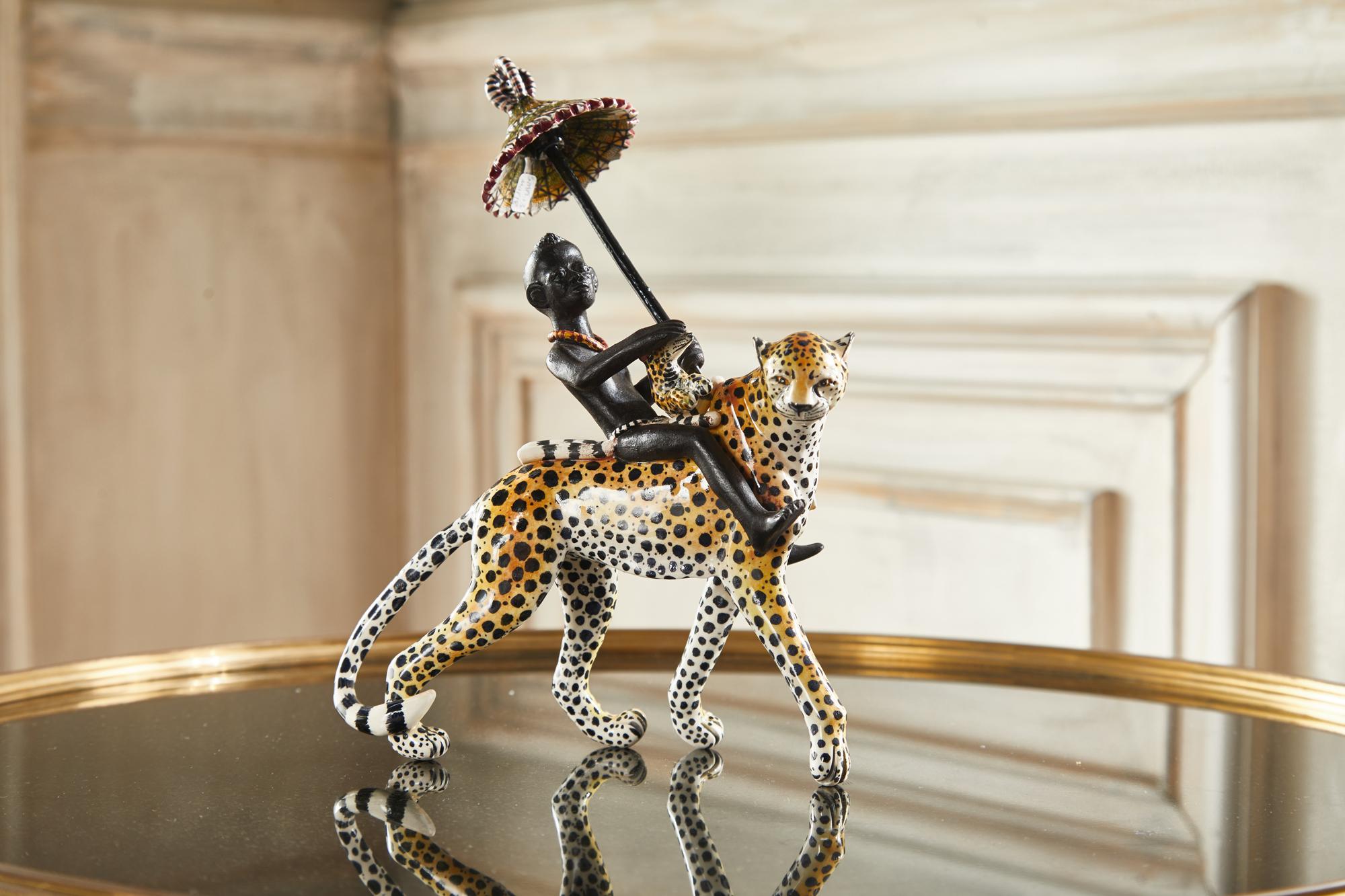 These riders are a great illustration of the mystical world of Ardmore, where dominance, power, and luxury are reflected within a natural relationship between animals and humankind.

The mystical world of Ardmore has seduced collectors around the