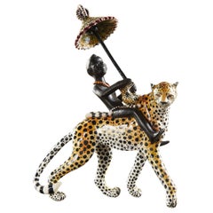 Ardmore Ceramic Cheetah Rider