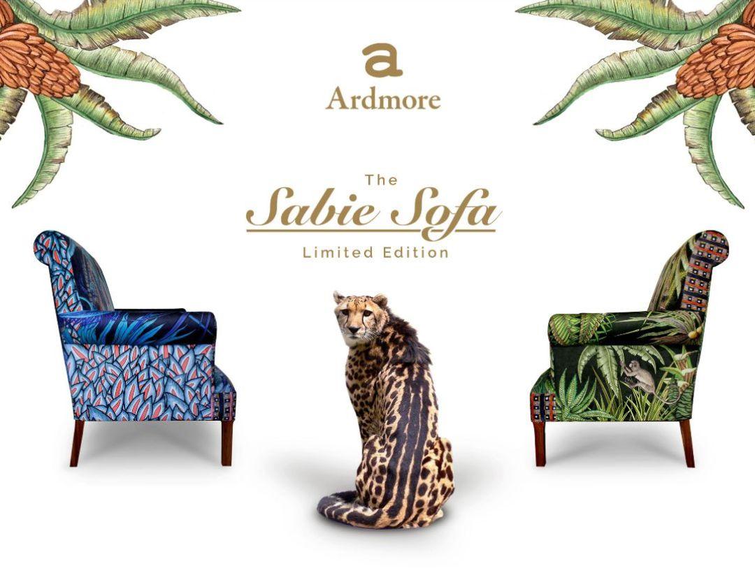 Sabie Settee-Ardmore, limitierte Auflage in Delta im Angebot 5