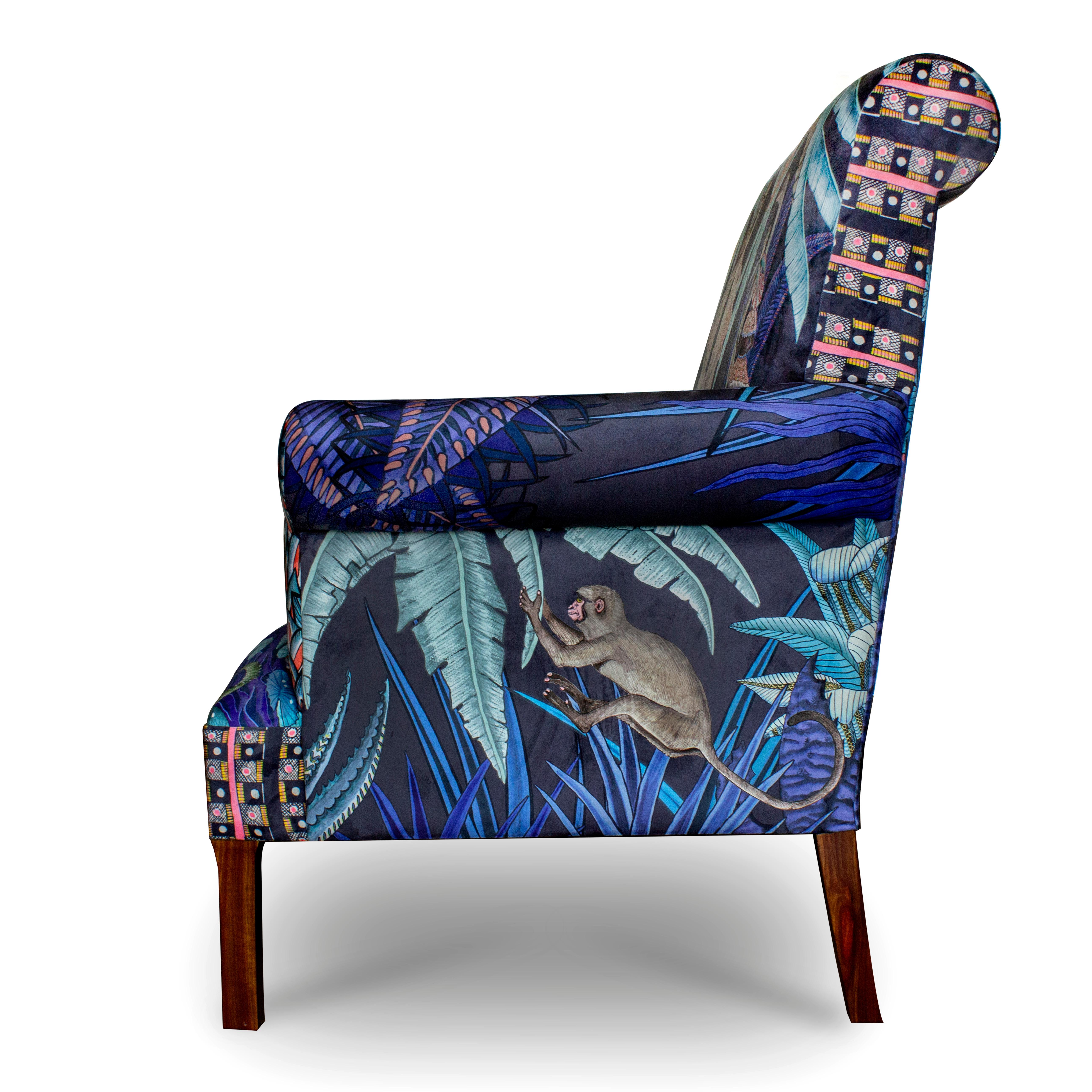 Settee -Ardmore Sabie Limited Edition in Tanzanite In New Condition For Sale In New York, NY