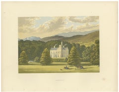 Ardtully, County Kerry, Antique Morris Woodblock Print, circa 1870