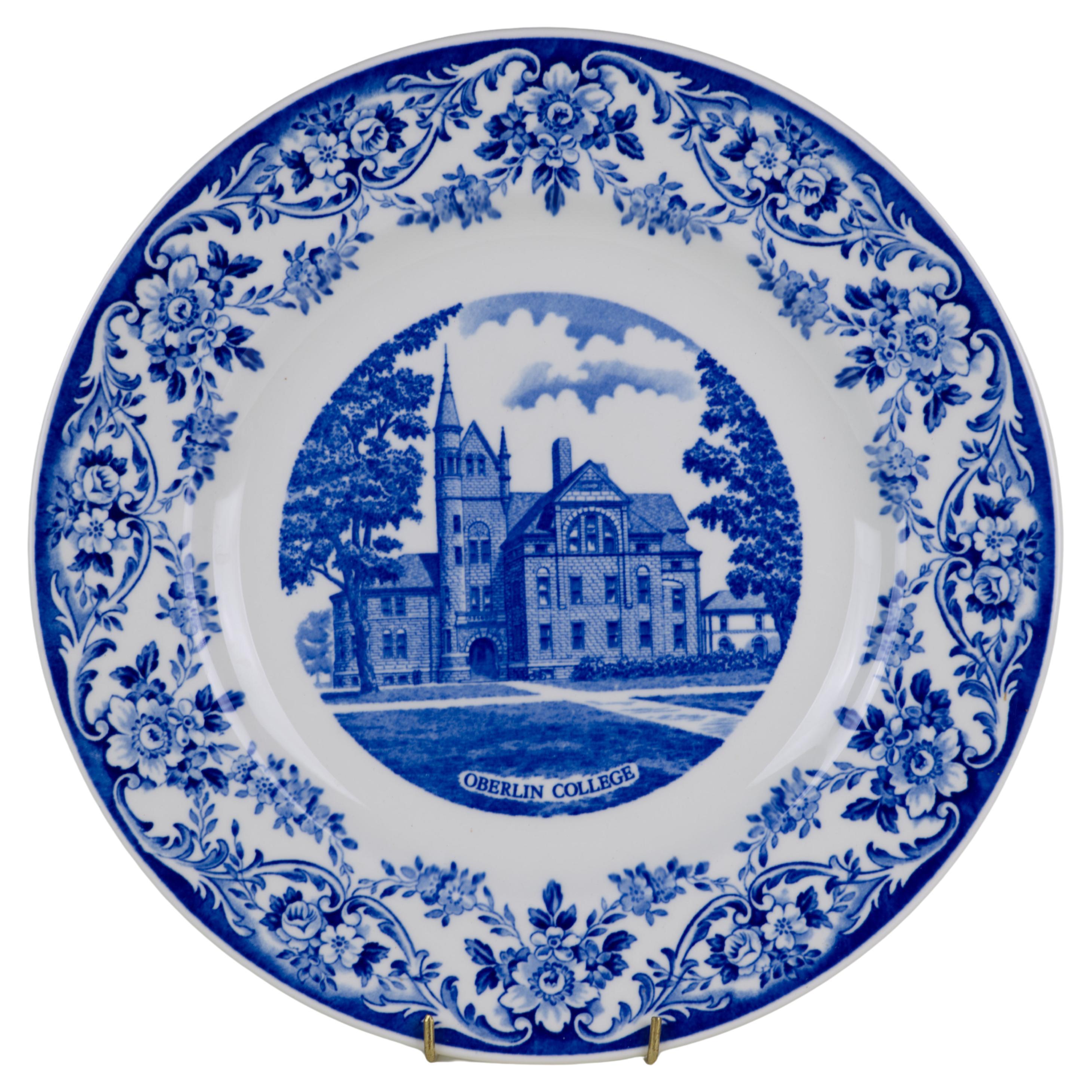 Rare Oberlin College Peters Hall Sesquicentennial Plate 1833-1983 Wedgewood