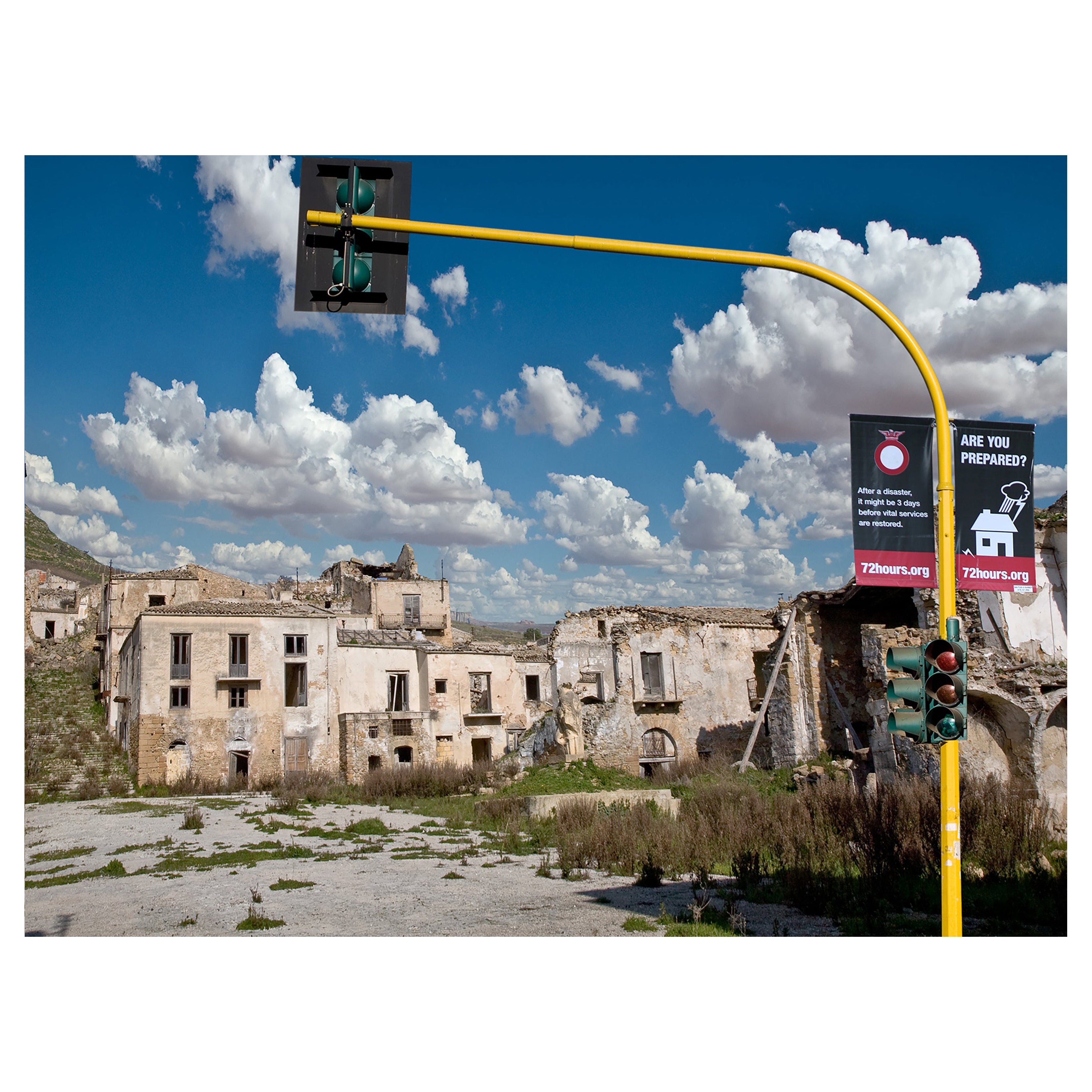 Are You Prepared? #3 Digital color coupler print, Diasec. mounted