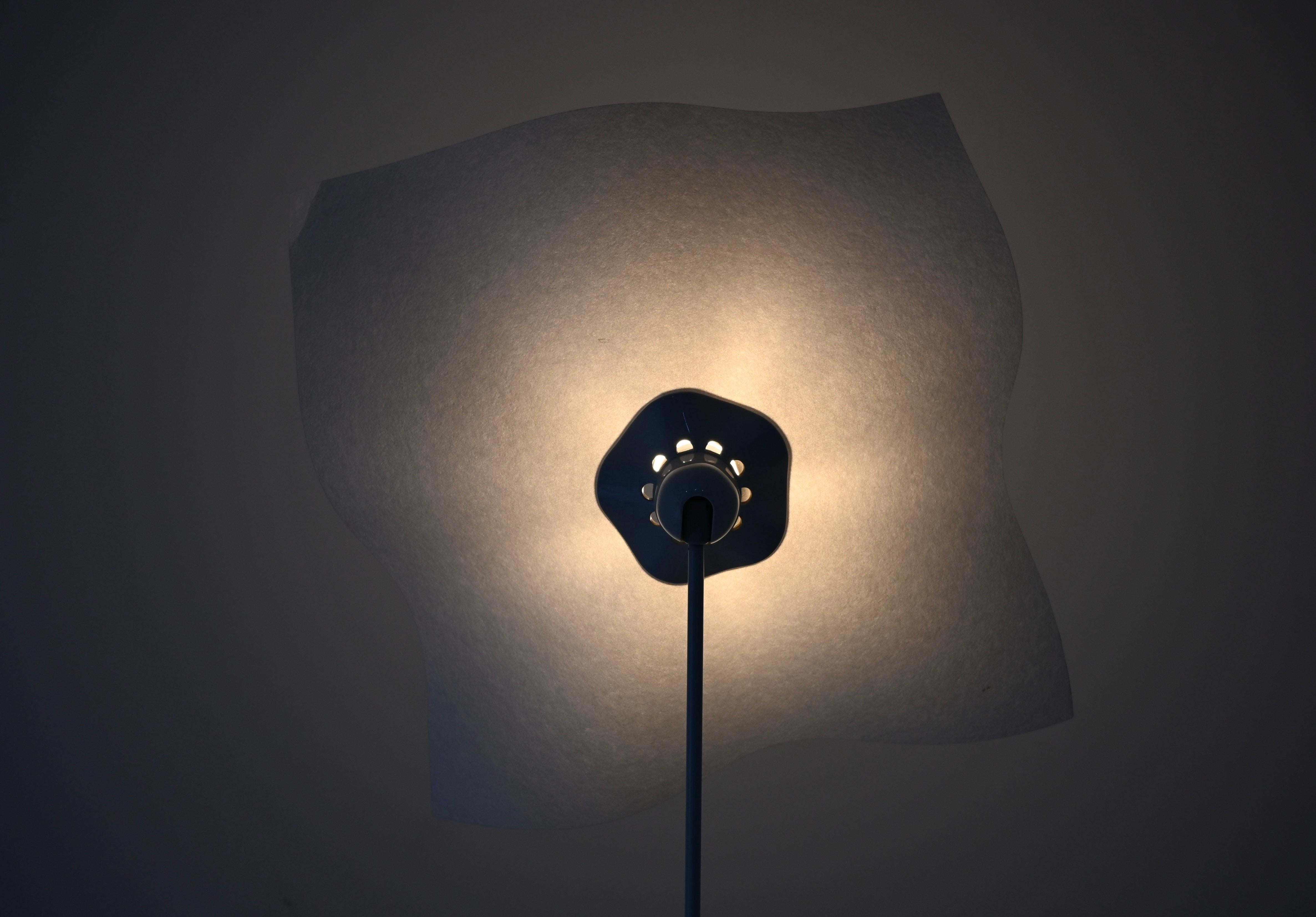 Lámpara de pie Area 160 de Mario Bellini para Artemide, años 60 en venta 4