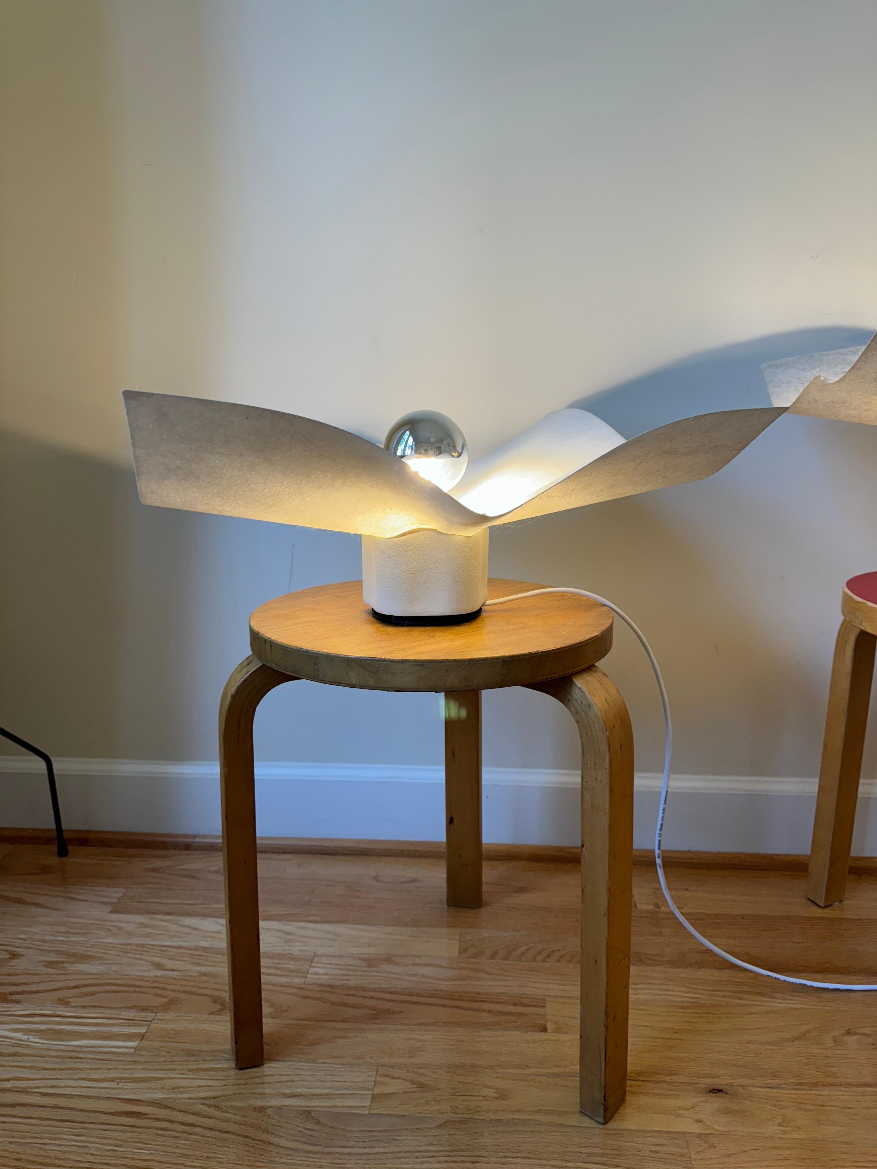 Mid-Century Modern Area 50 (10) table lamp by Mario Bellini for Artemide