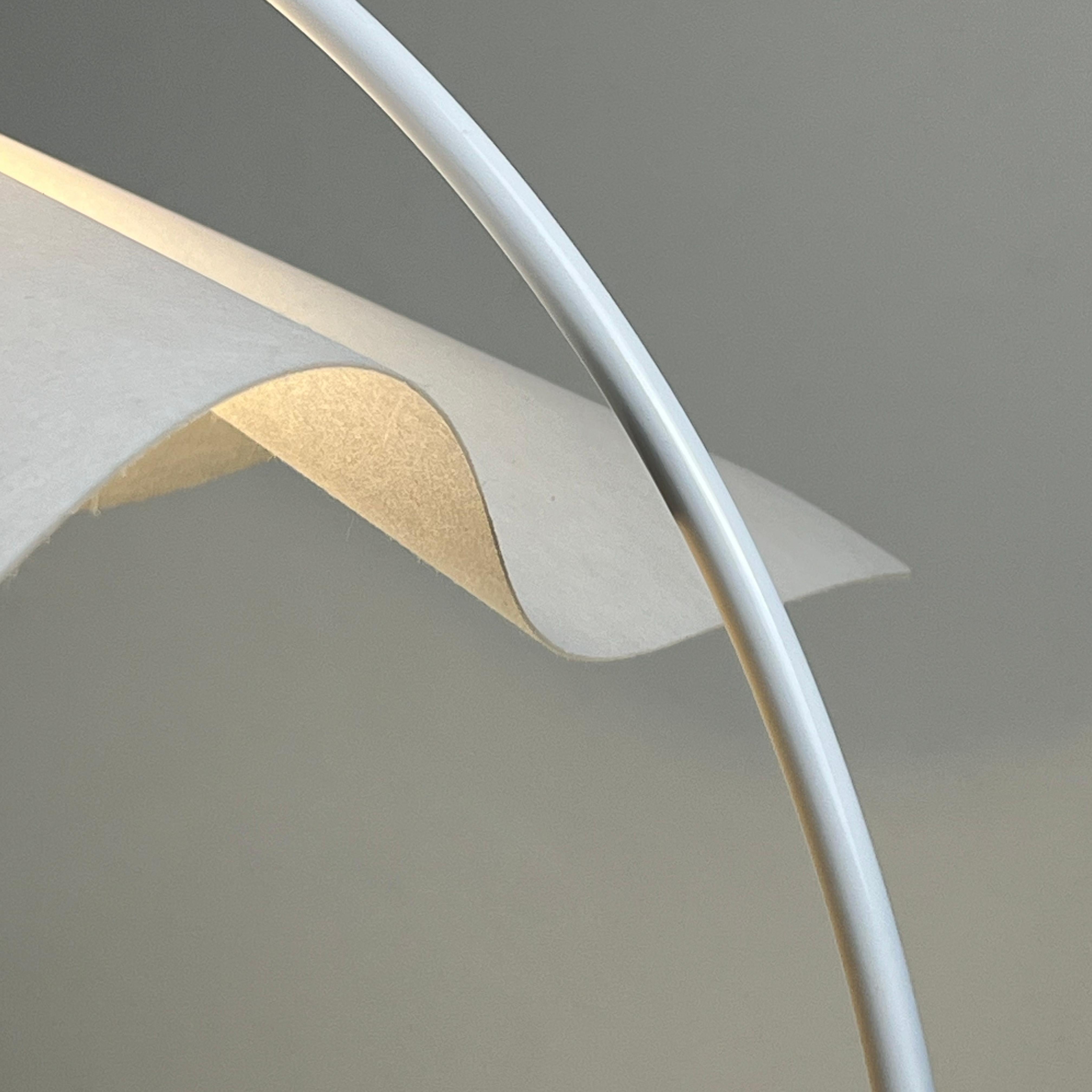 Lampe de table Area 50 Curva, designée par Mario Bellini pour Artemide, Italie, années 1970 en vente 5