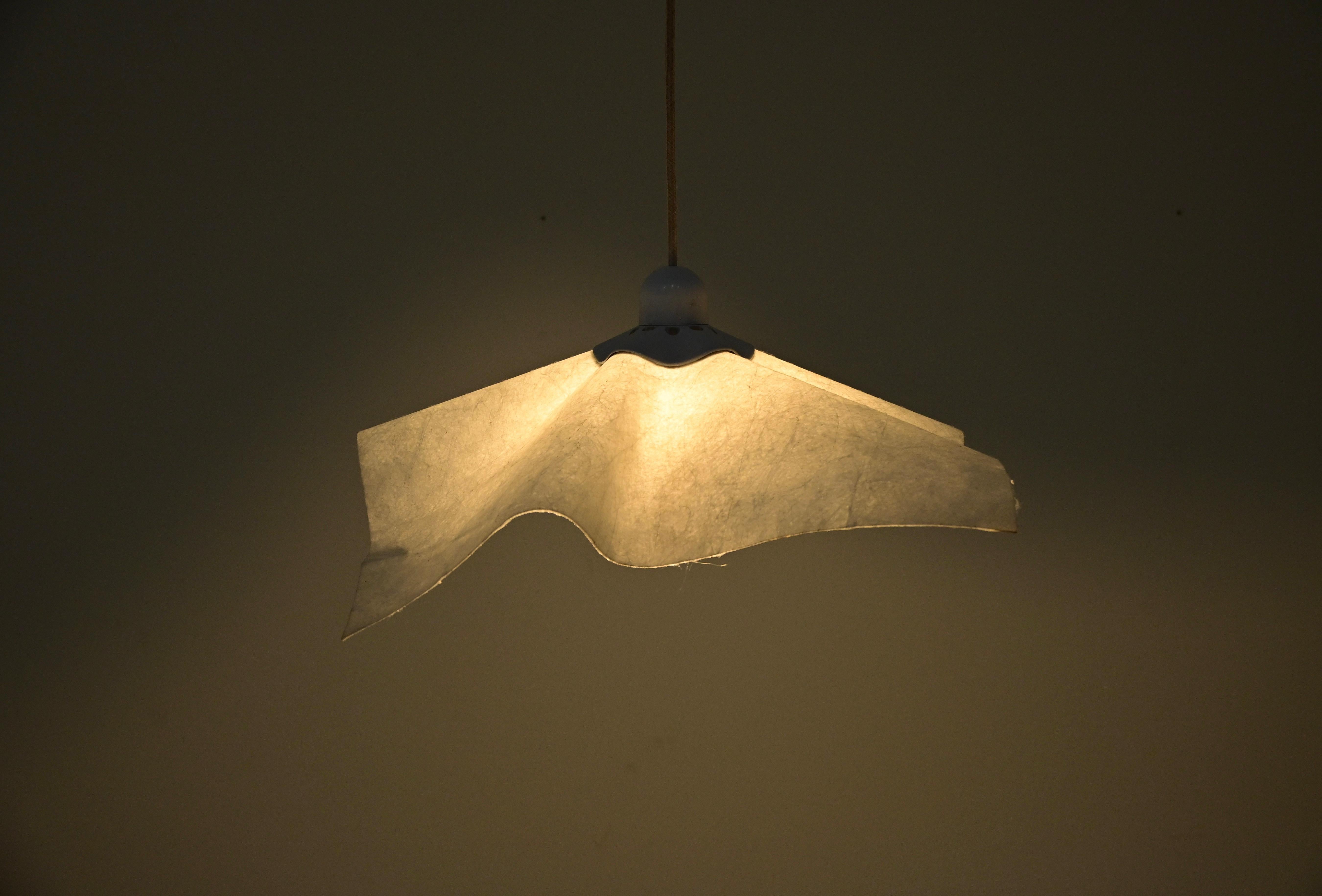 Area 50 Hanging Lamp by Mario Bellini for Artemide, 1970s im Zustand „Gut“ im Angebot in bruxelles, BE