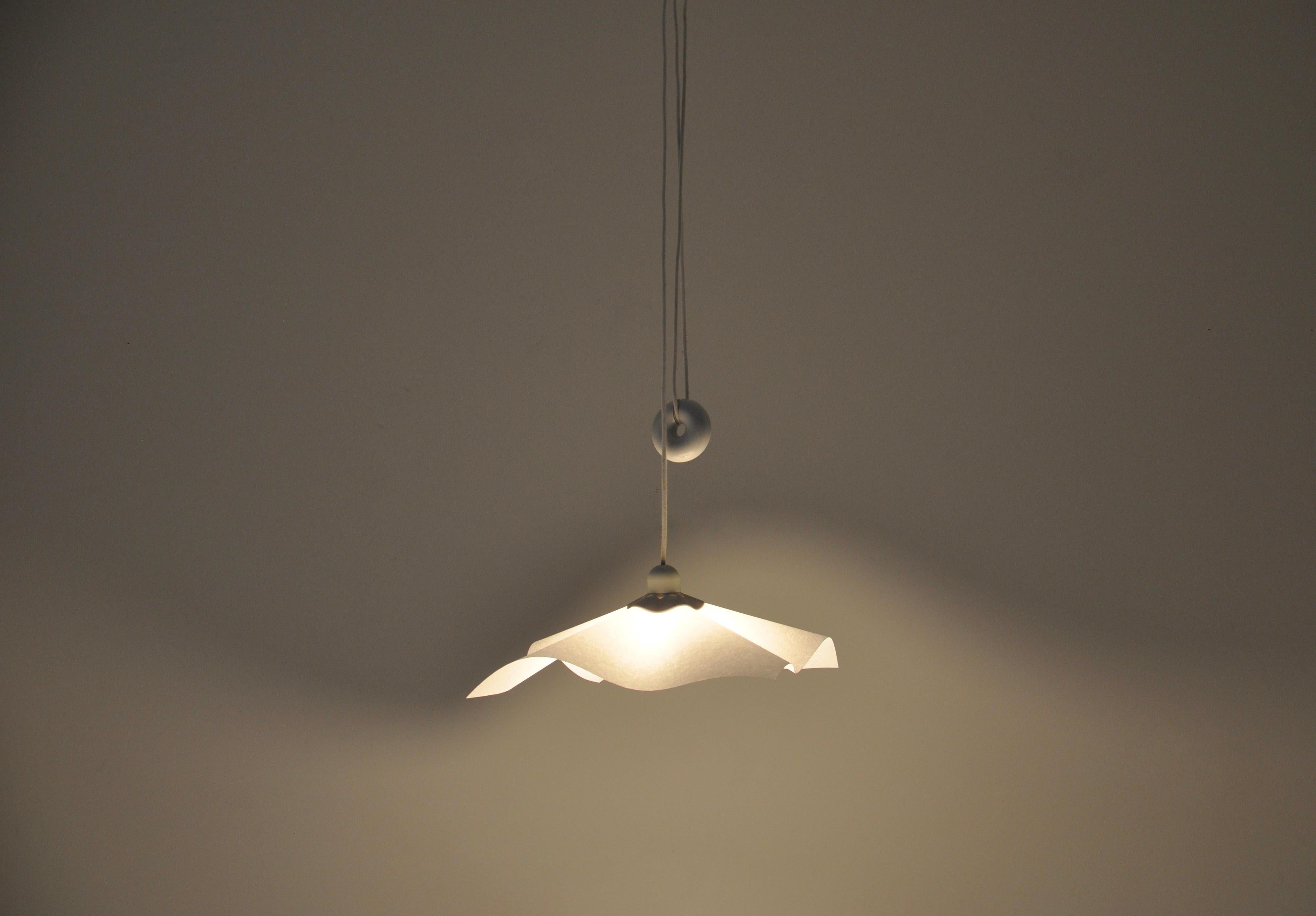 Plastic Area 50 Hanging Lamp by Mario Bellini for Artemide, 1970s