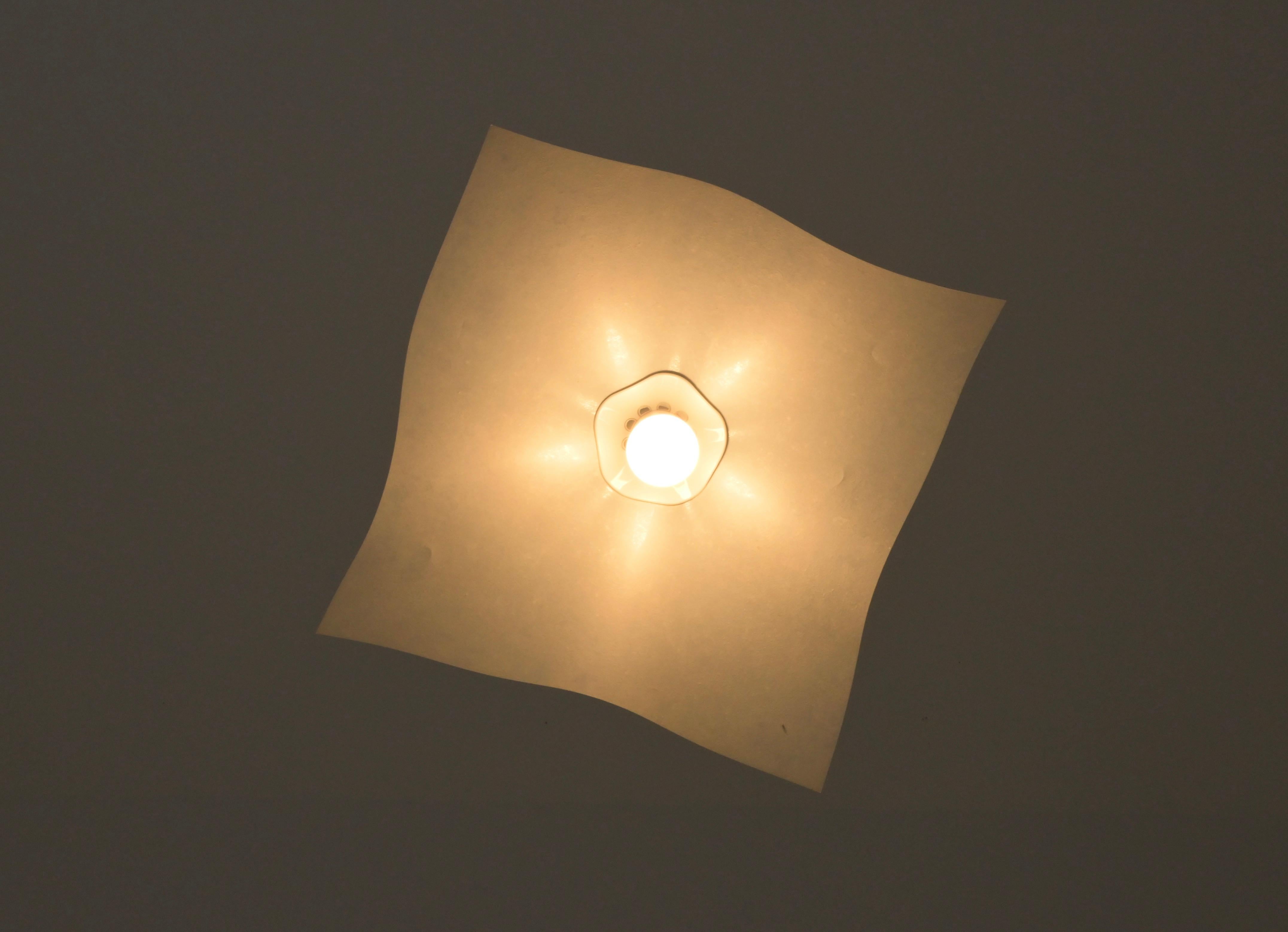 Lampada a sospensione Area 50 di Mario Bellini per Artemide, anni '70 in vendita 2