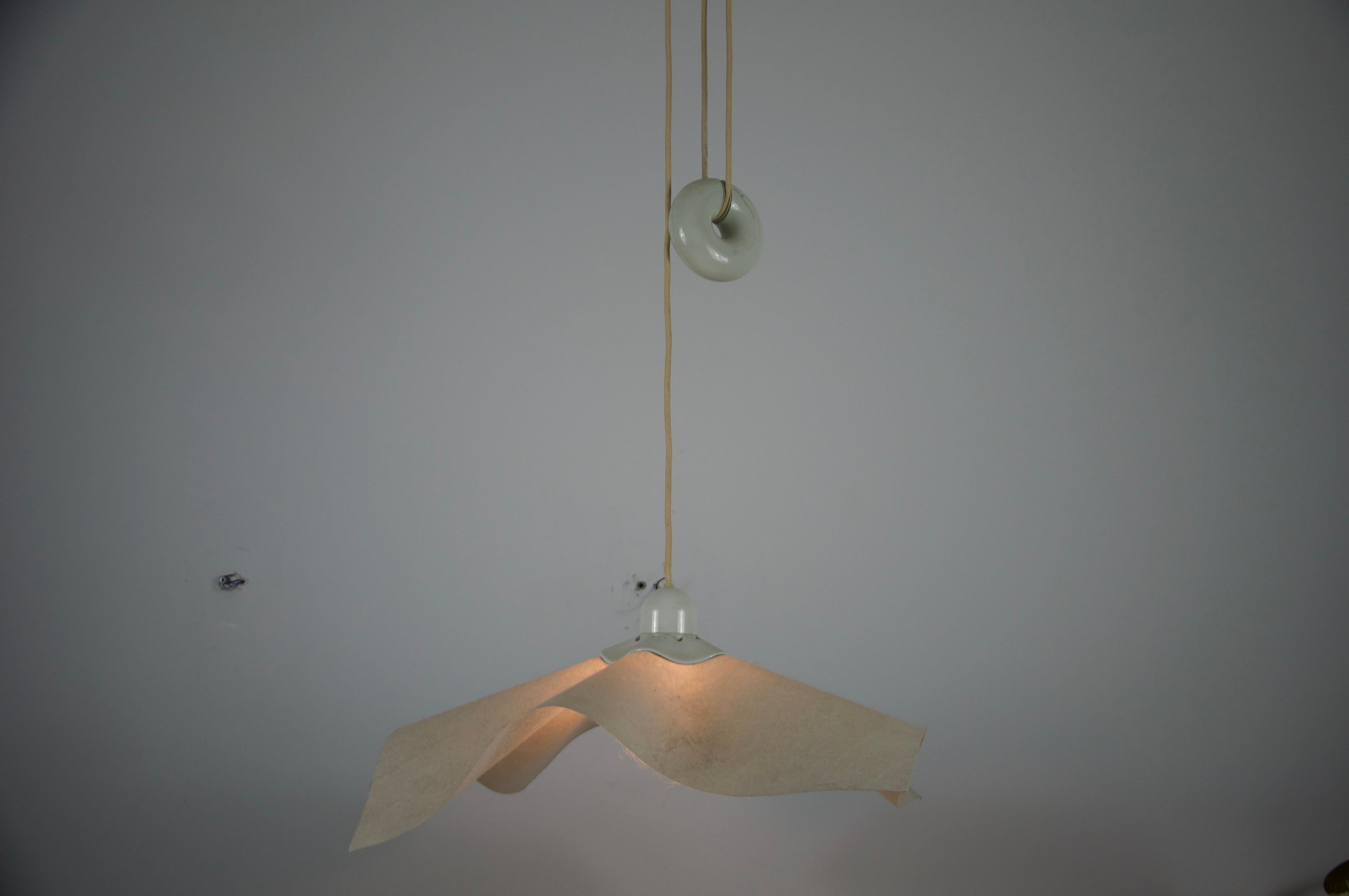 Lampada a sospensione Area 50 di Mario Bellini per Artemide, Italia, 1974 in vendita 3