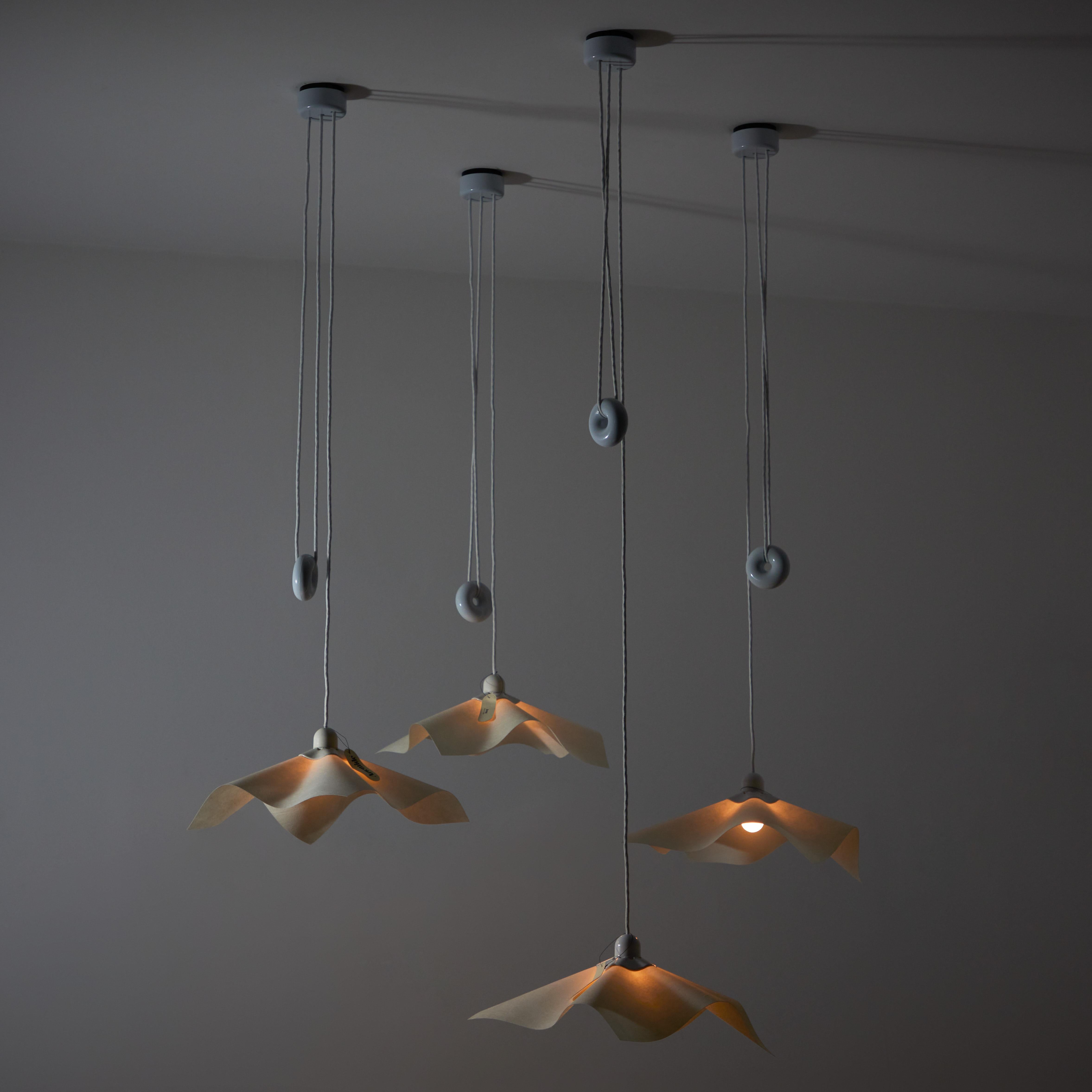 'Area 50' Pendants by Mario Bellini for Artemide In Good Condition For Sale In Los Angeles, CA