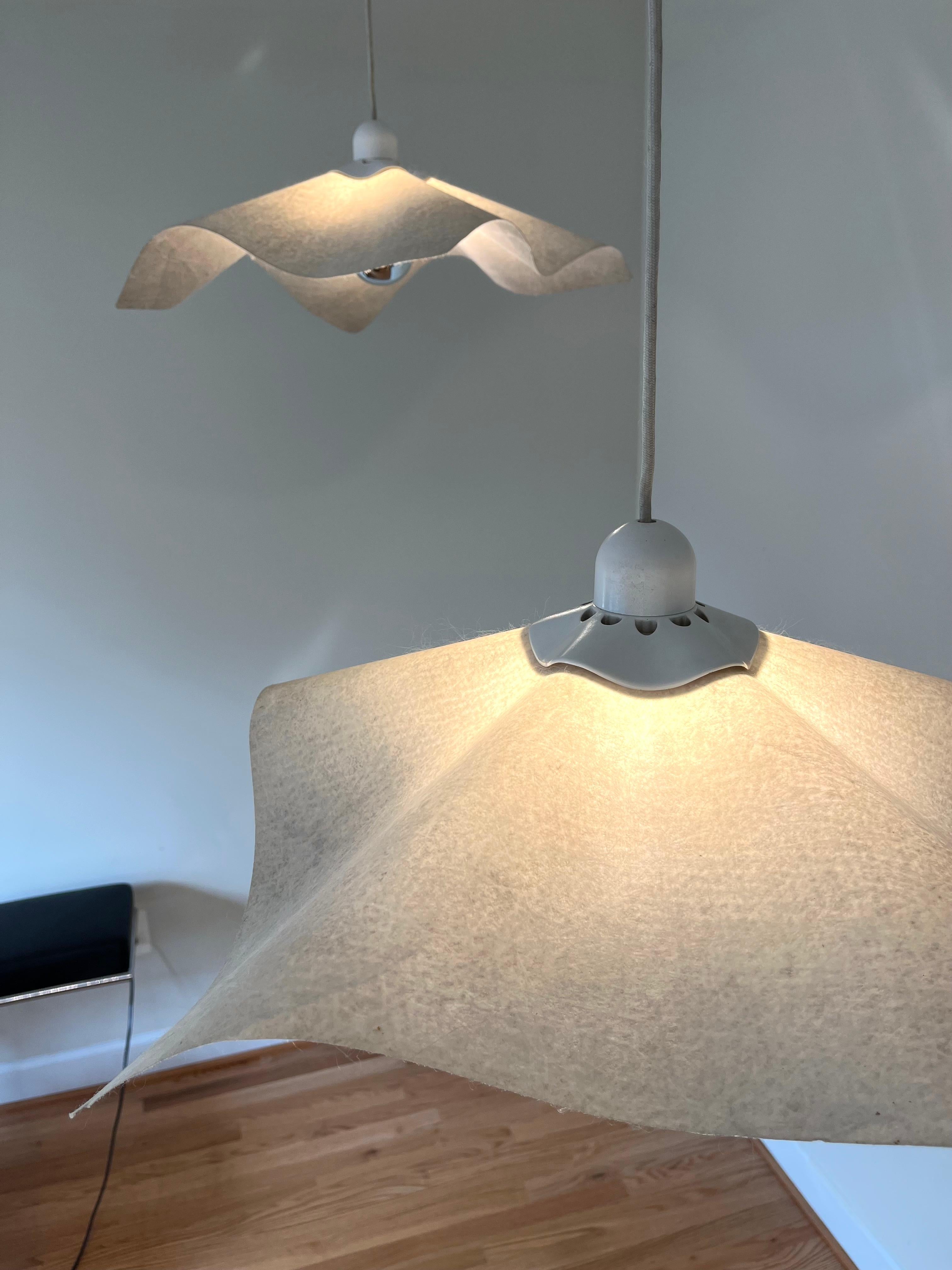 Area 50 suspension lamp by Mario Bellini for Artemide In Good Condition In Centreville, VA