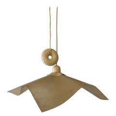 Area 50 suspension lamp with Rise and Fall mech by Mario Bellini for Artemide