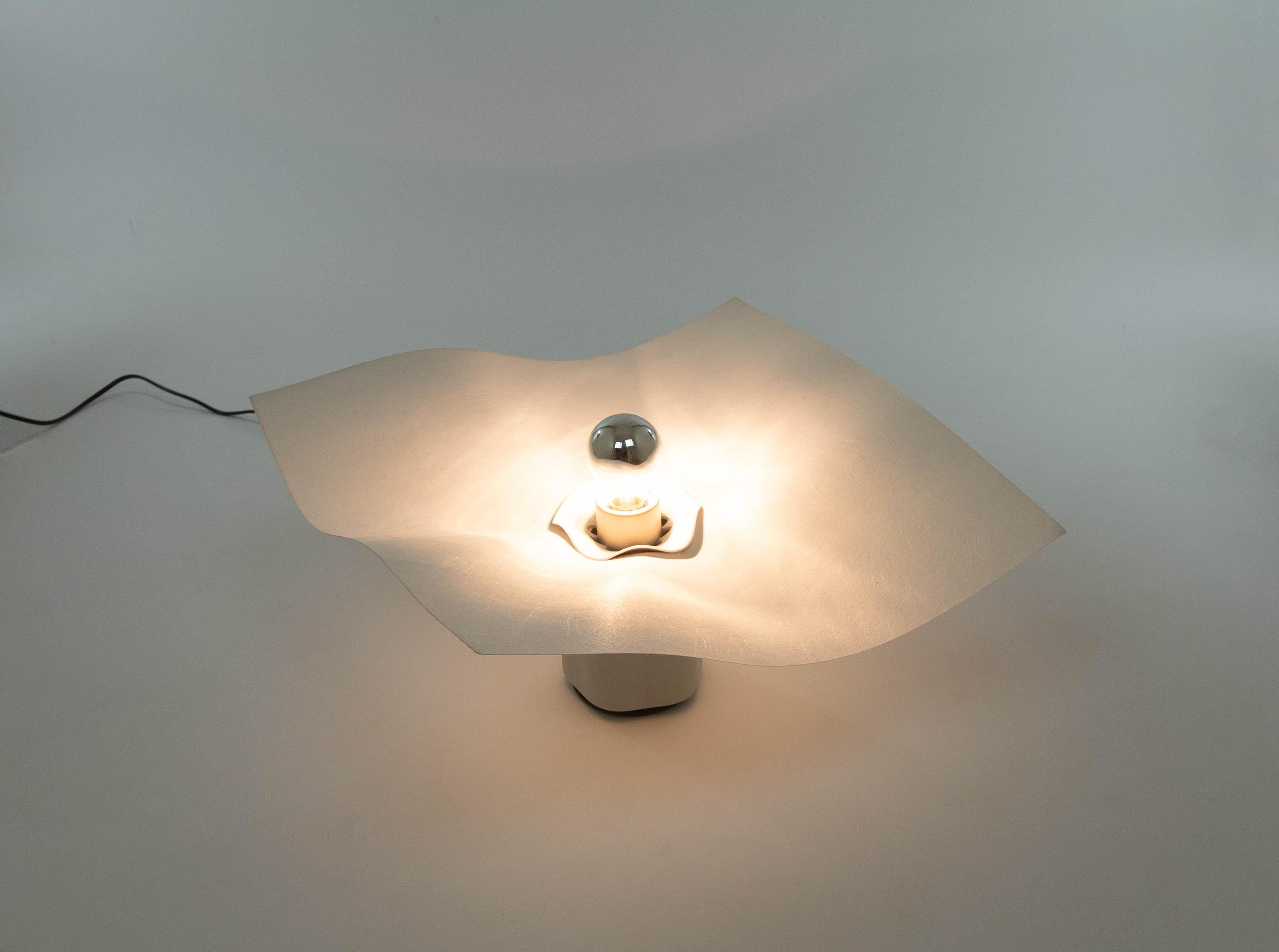 Porcelain Area 50 Table lamp by Mario Bellini for Artemide, 1970s
