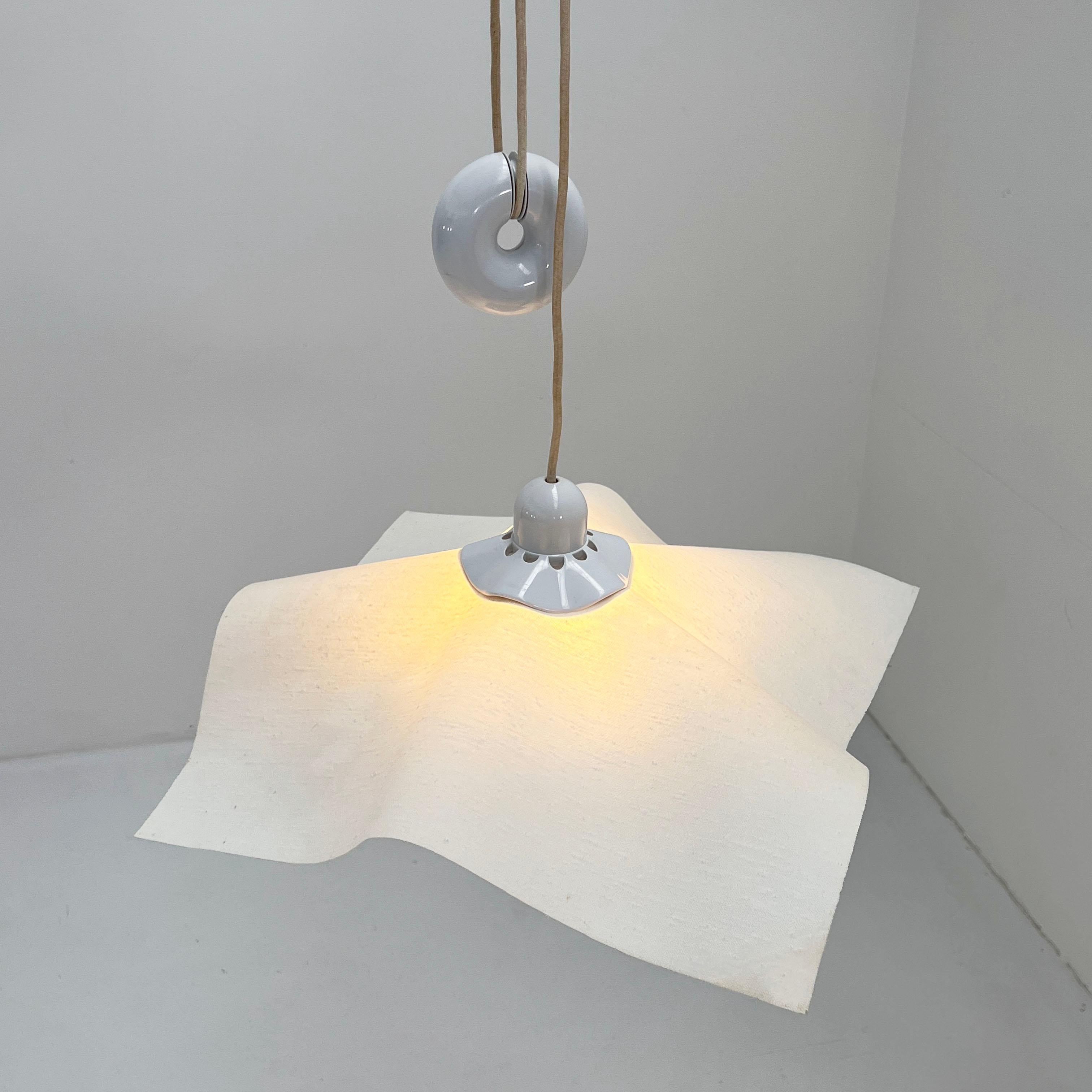 Area Ceiling Light by Mario Bellini for Artemide, 1960s In Good Condition In Ixelles, Bruxelles