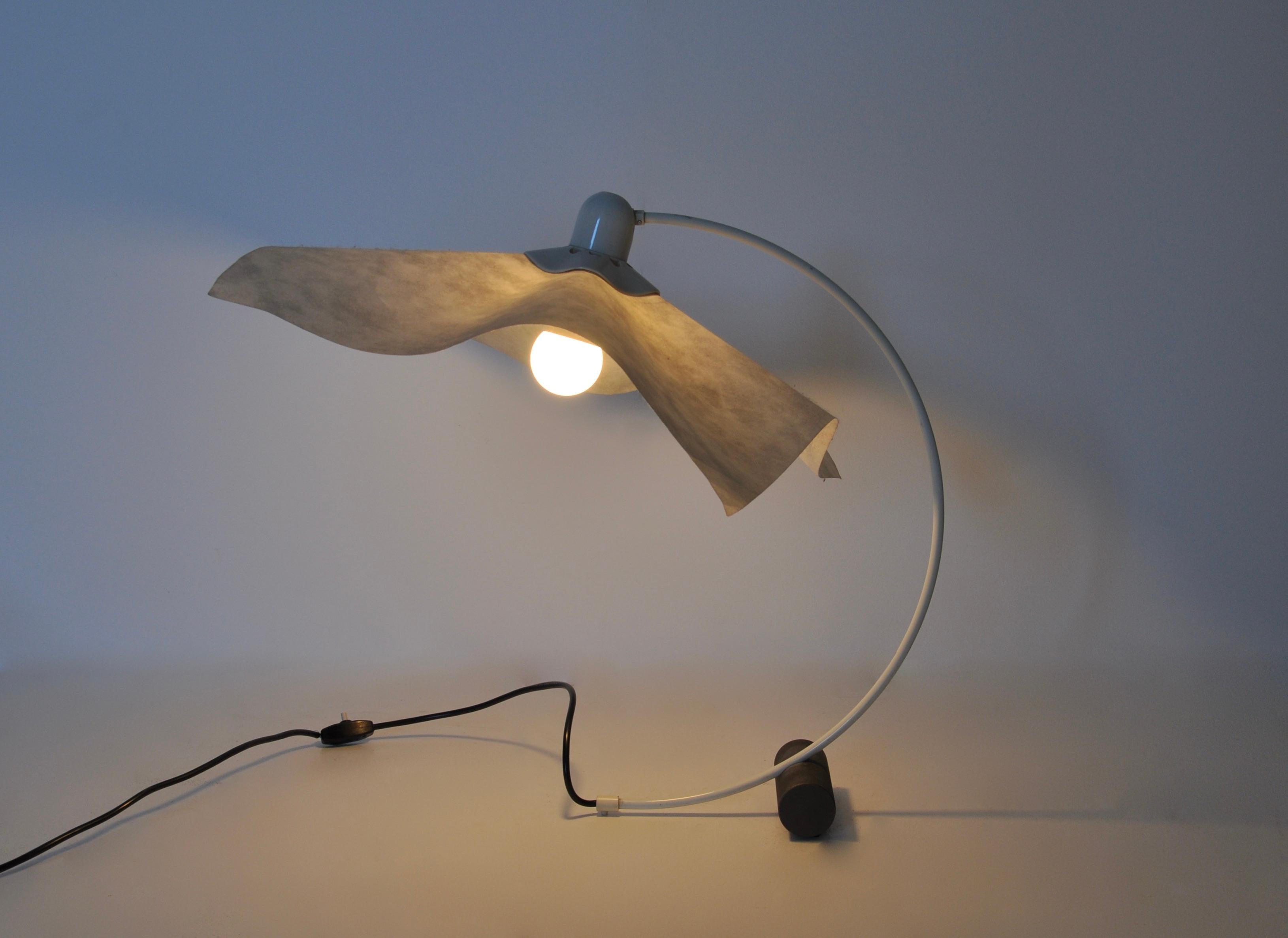 Mid-Century Modern Area Curvea Table Lamp by Mario Bellini for Artemide, 1970s