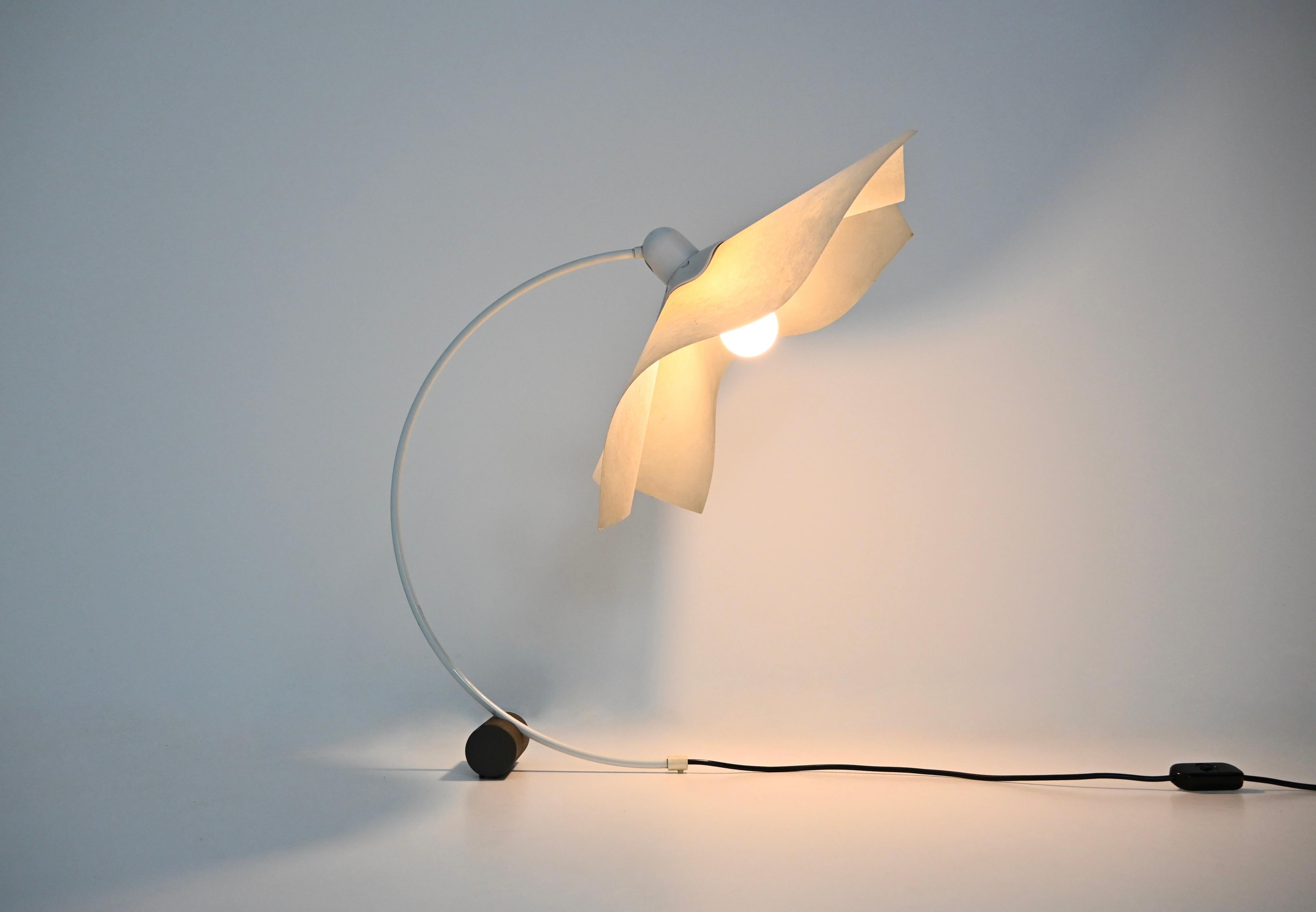Mid-Century Modern Area Curvea Table Lamp by Mario Bellini for Artemide, 1970s