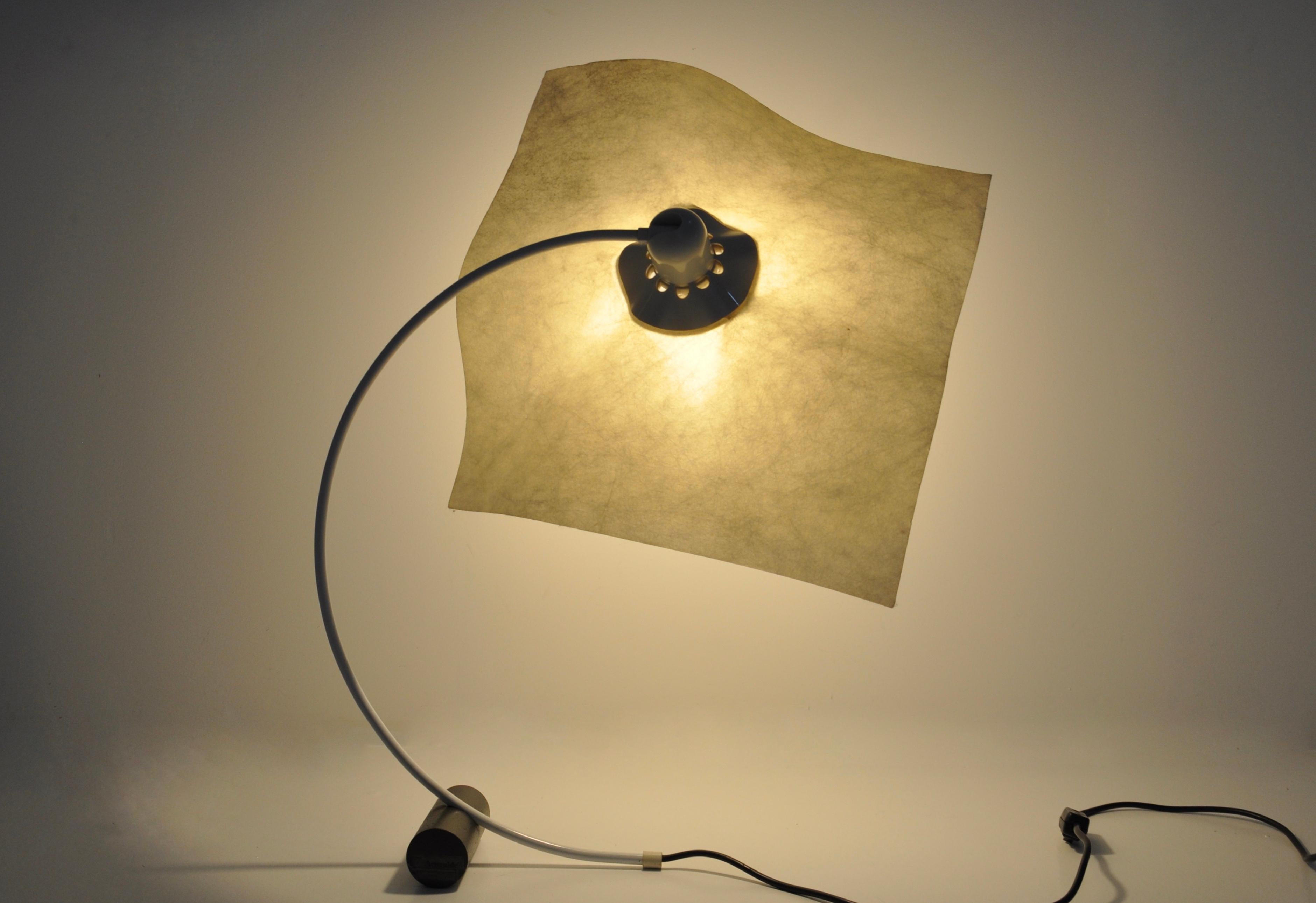Lampe de table Curvea de Mario Bellini pour Artemide, 1970 en vente 2