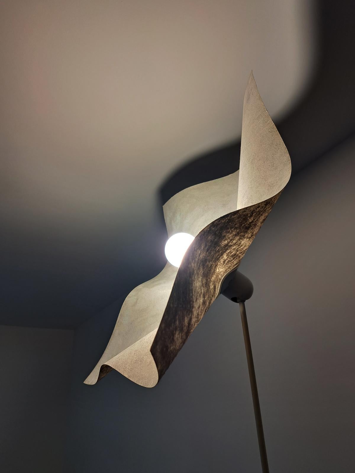 Metal Floor lamp by Mario Bellini for Artemide, 1970s iconic Design