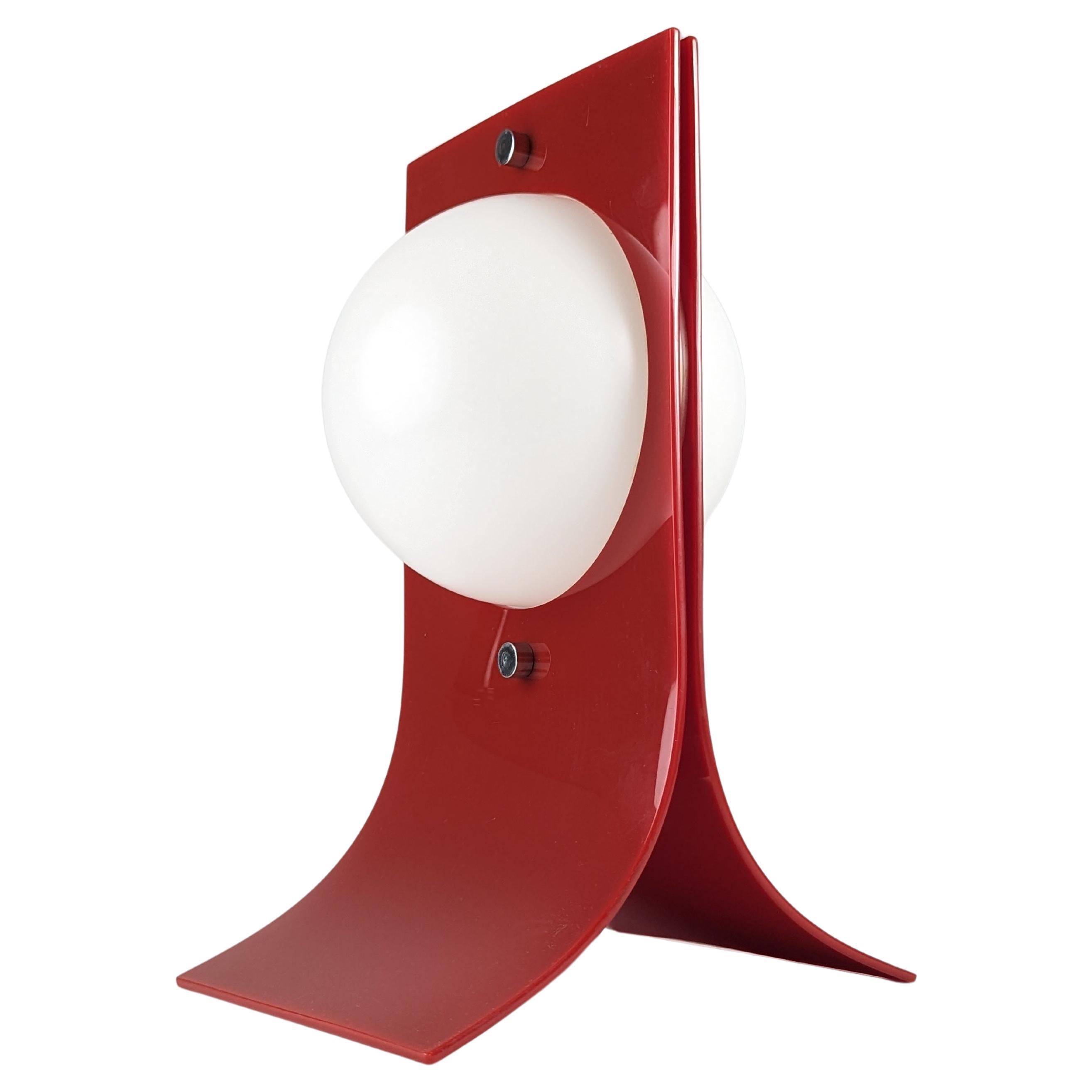 Area Lamp Red by Neal Small 1960s For Sale